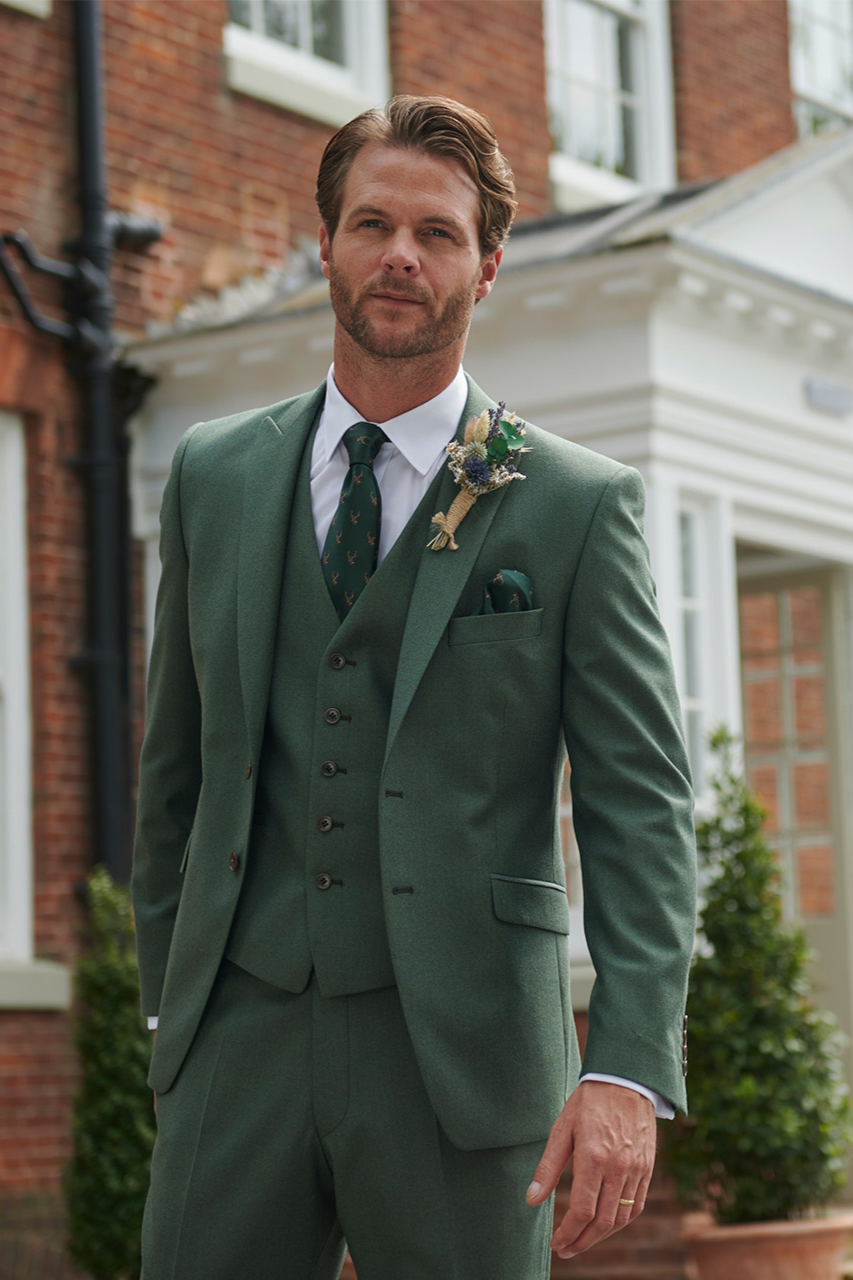Oakmere | Green Flannel 