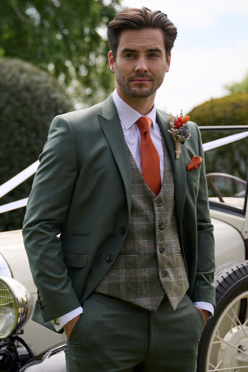Oakmere | Green Flannel 