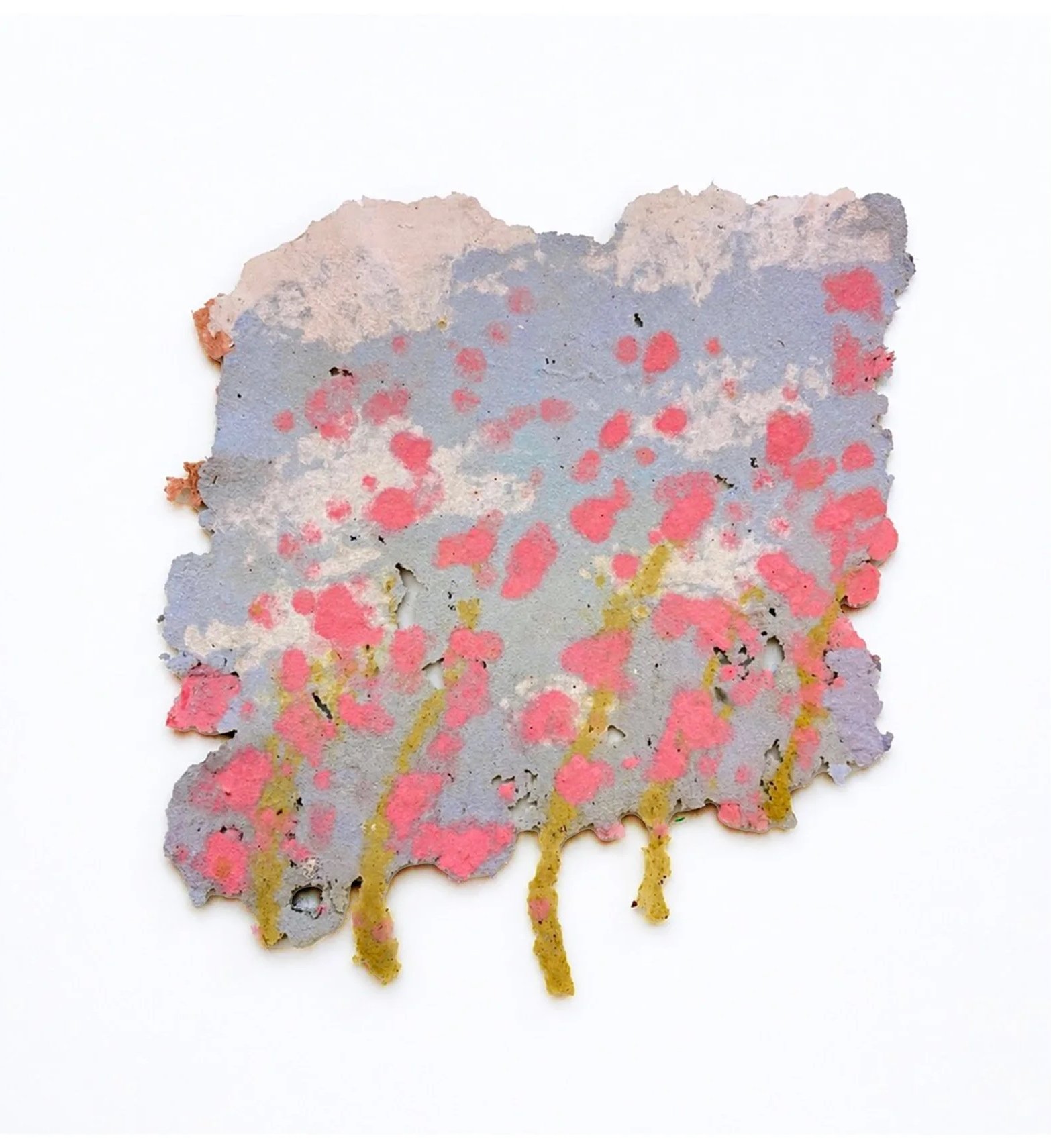 Wind, 2026. Acrylic in handmade paper
20"x22"