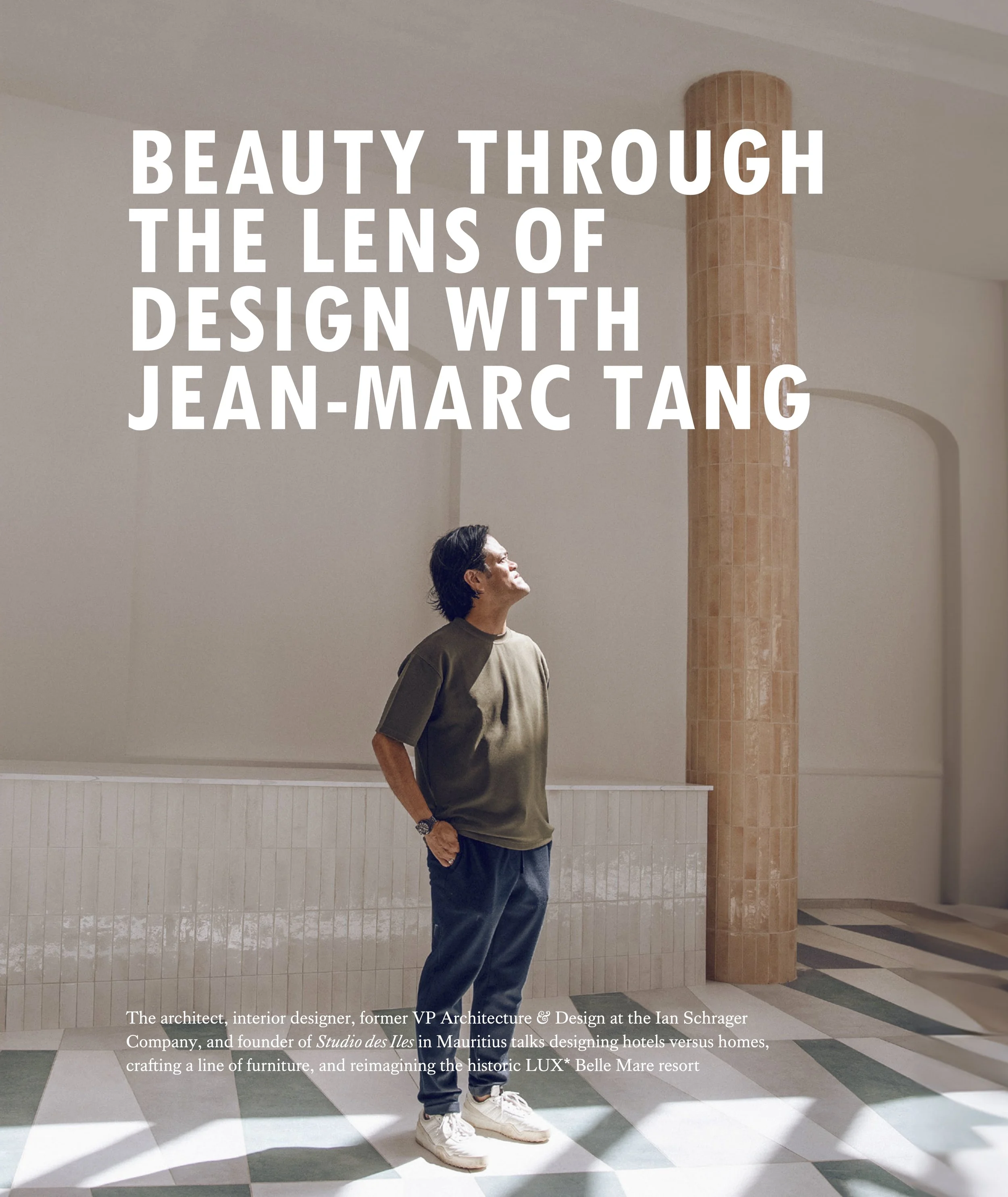 Beauty Through the Lens of Design with Jean-Marc Tang