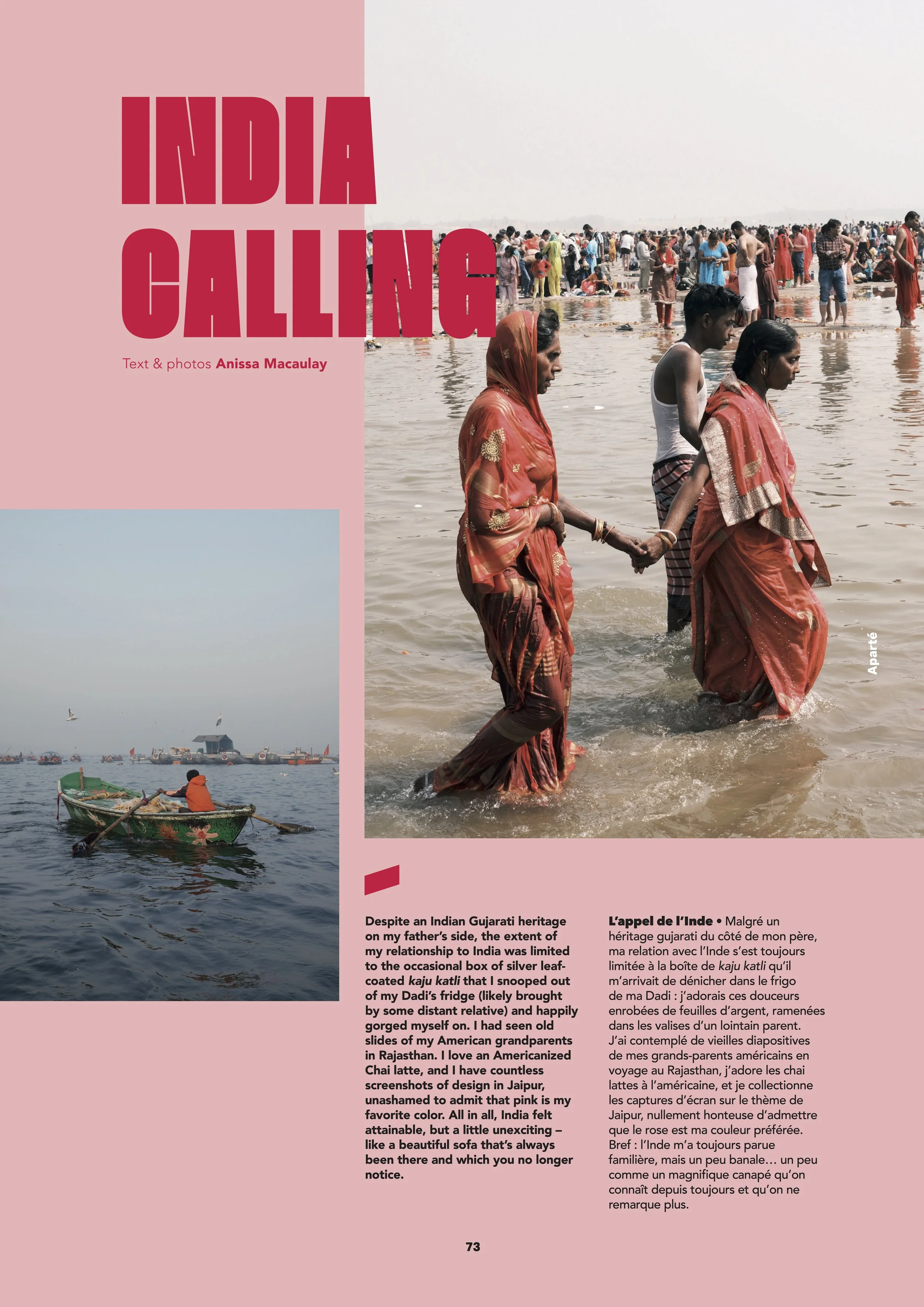 APARTÉ / India Calling