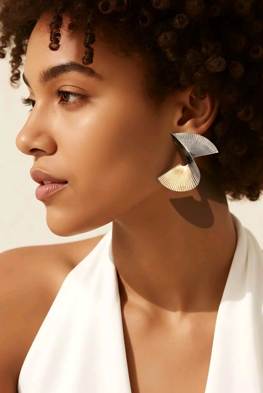 Boucles d'Oreilles Géométriques Élégantes