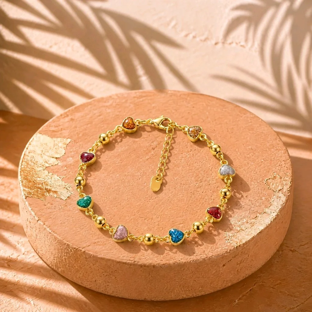 Bracelet "Coeurs Tendres"