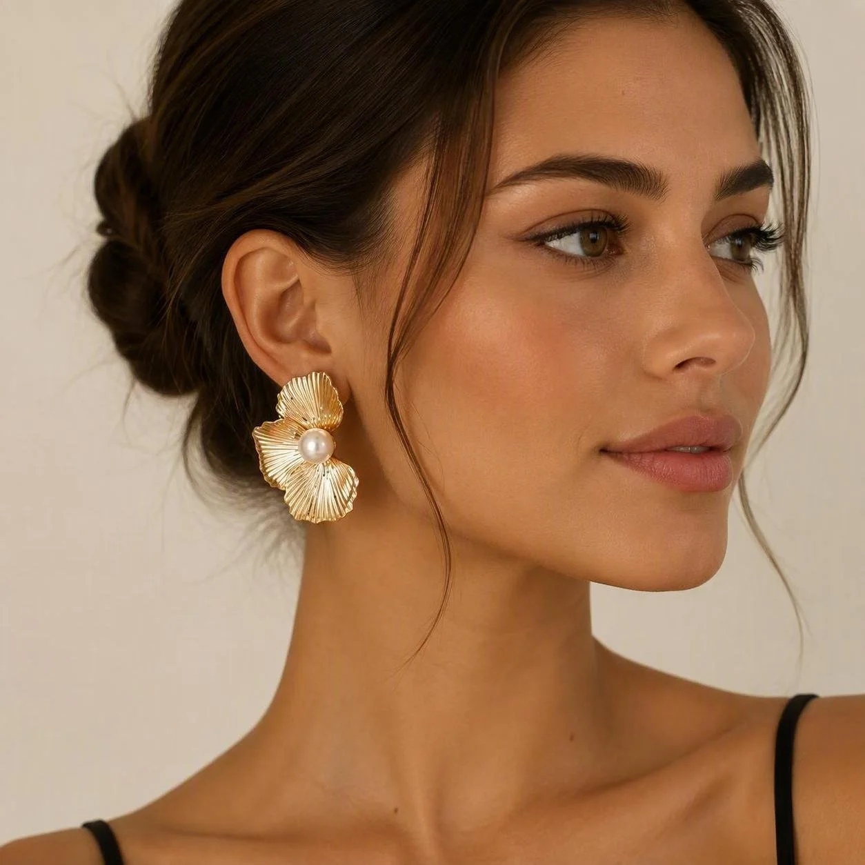 Boucles d'Oreilles Pétales Glamour