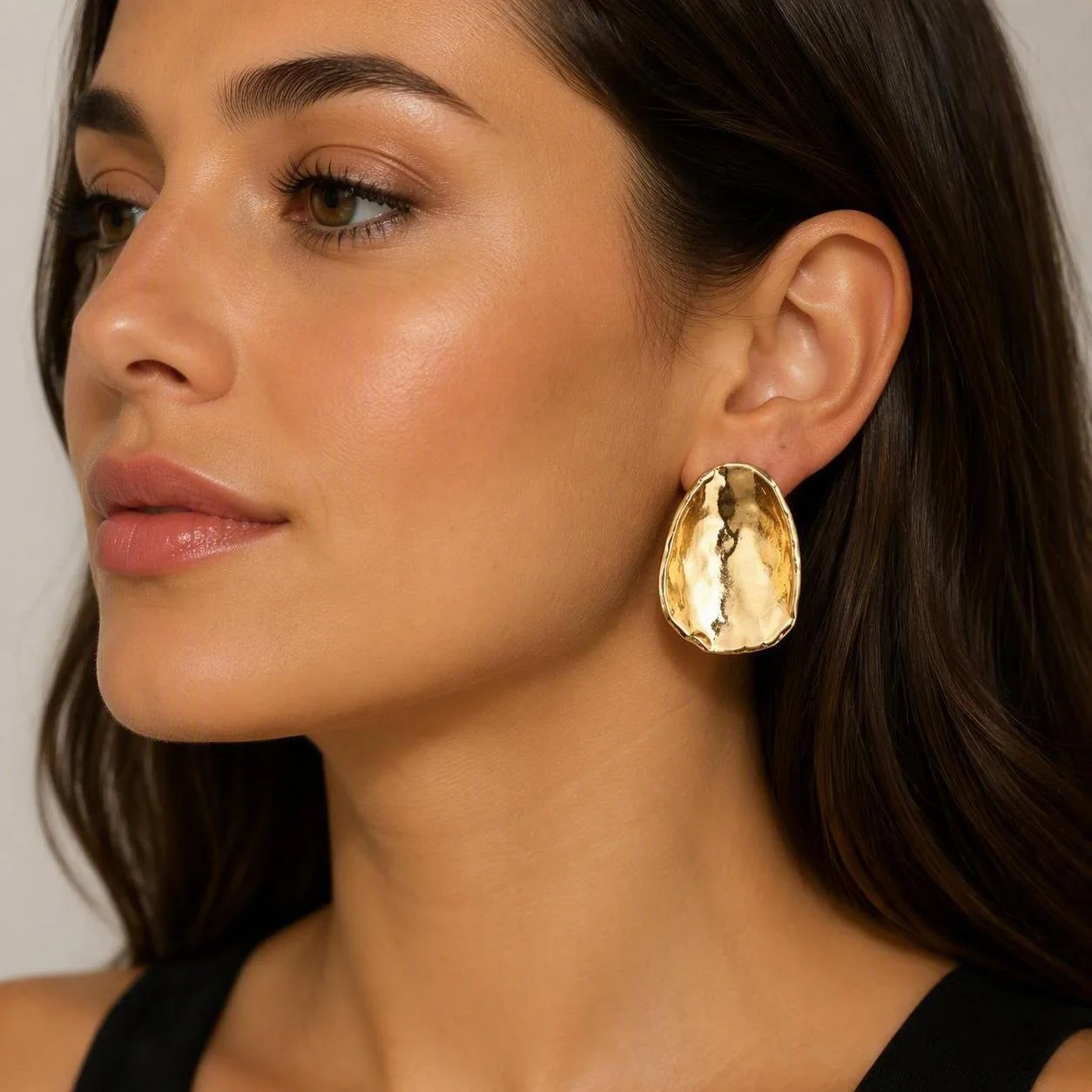 Boucles d'Oreilles Texturées Glamour