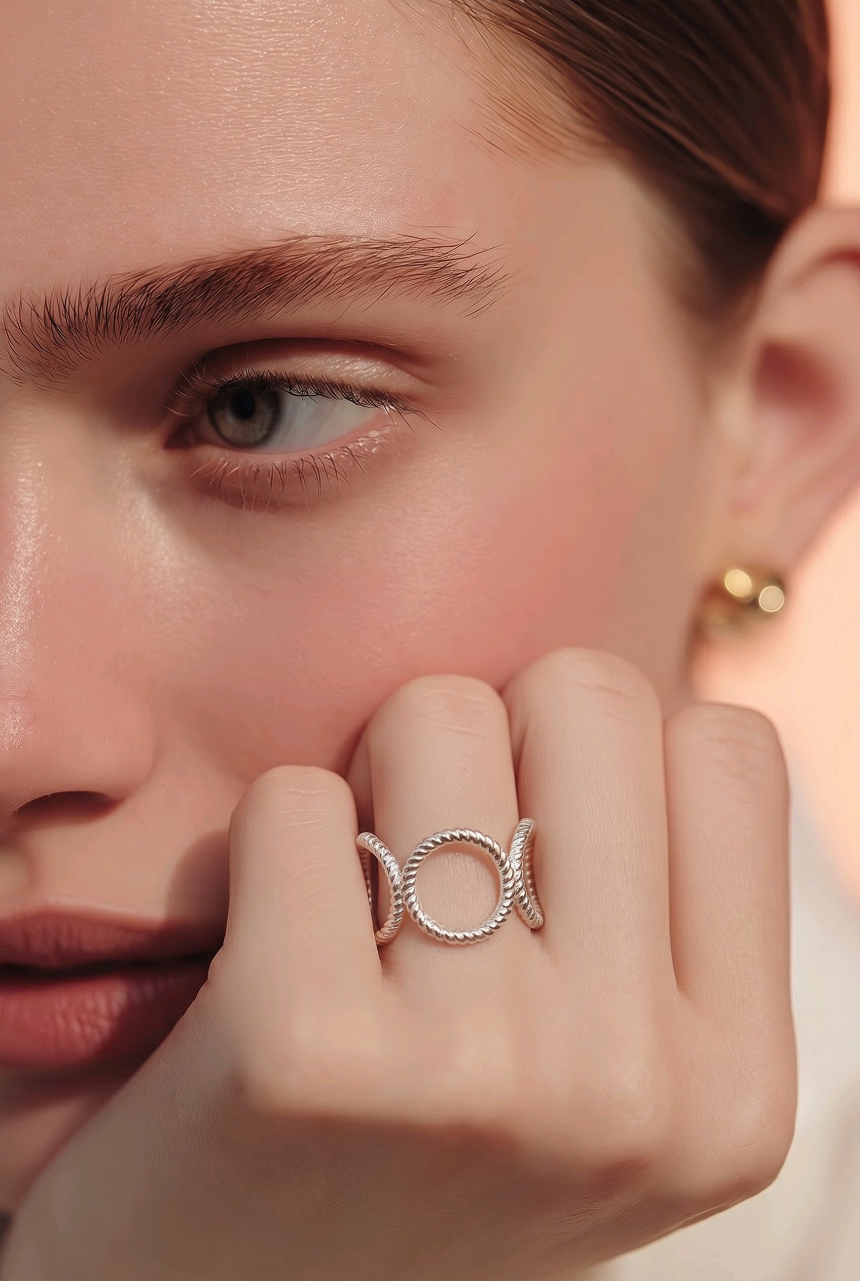 Bague Éclat d'Argent Envoûtant