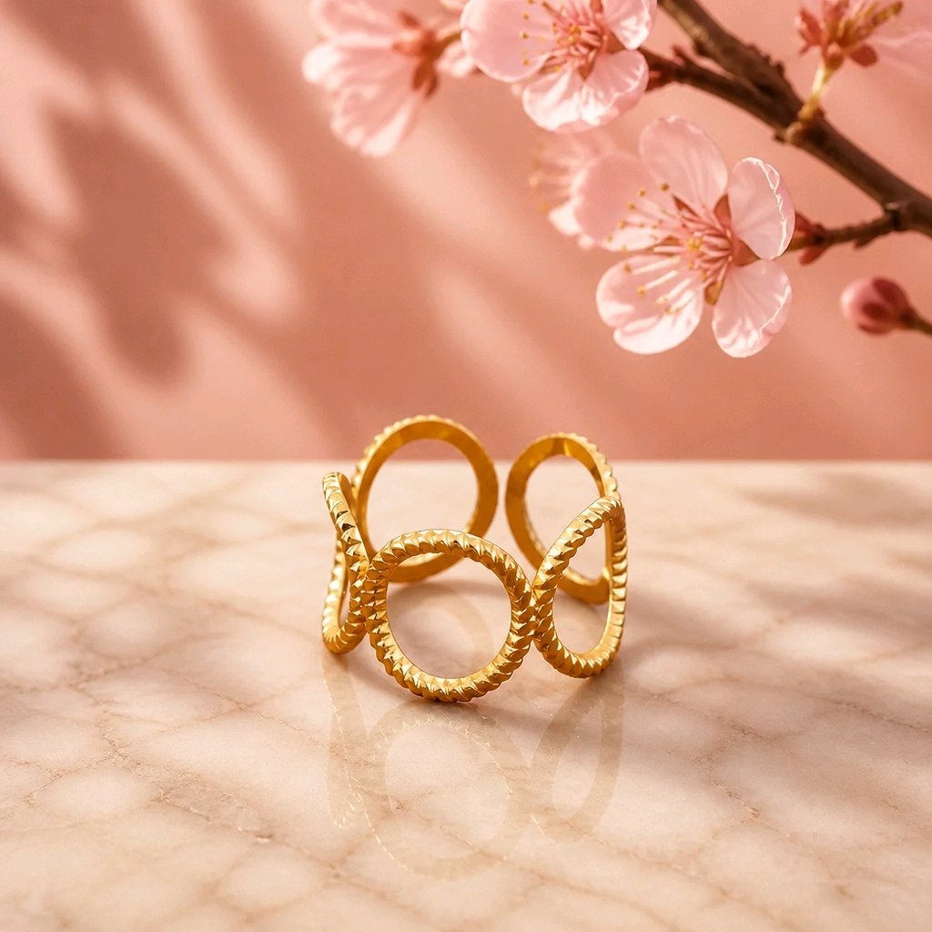 Bague Éclat d'or Envoûtant