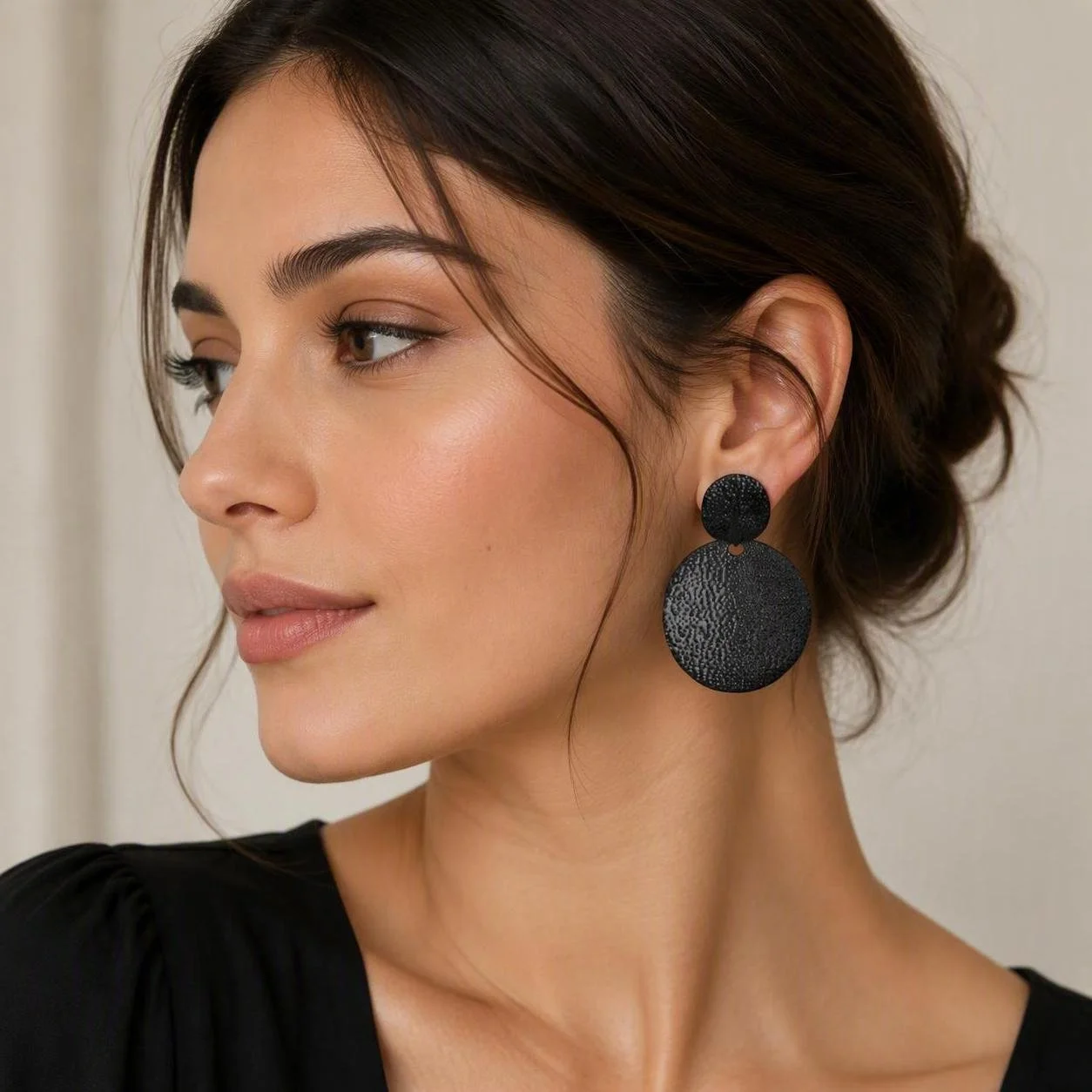 Boucles d'Oreilles Éclat Texturé