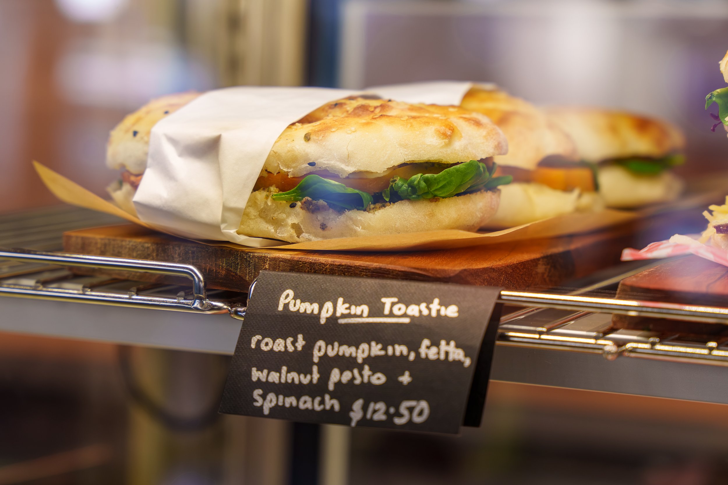 Pumpkin Toastie (VEG)