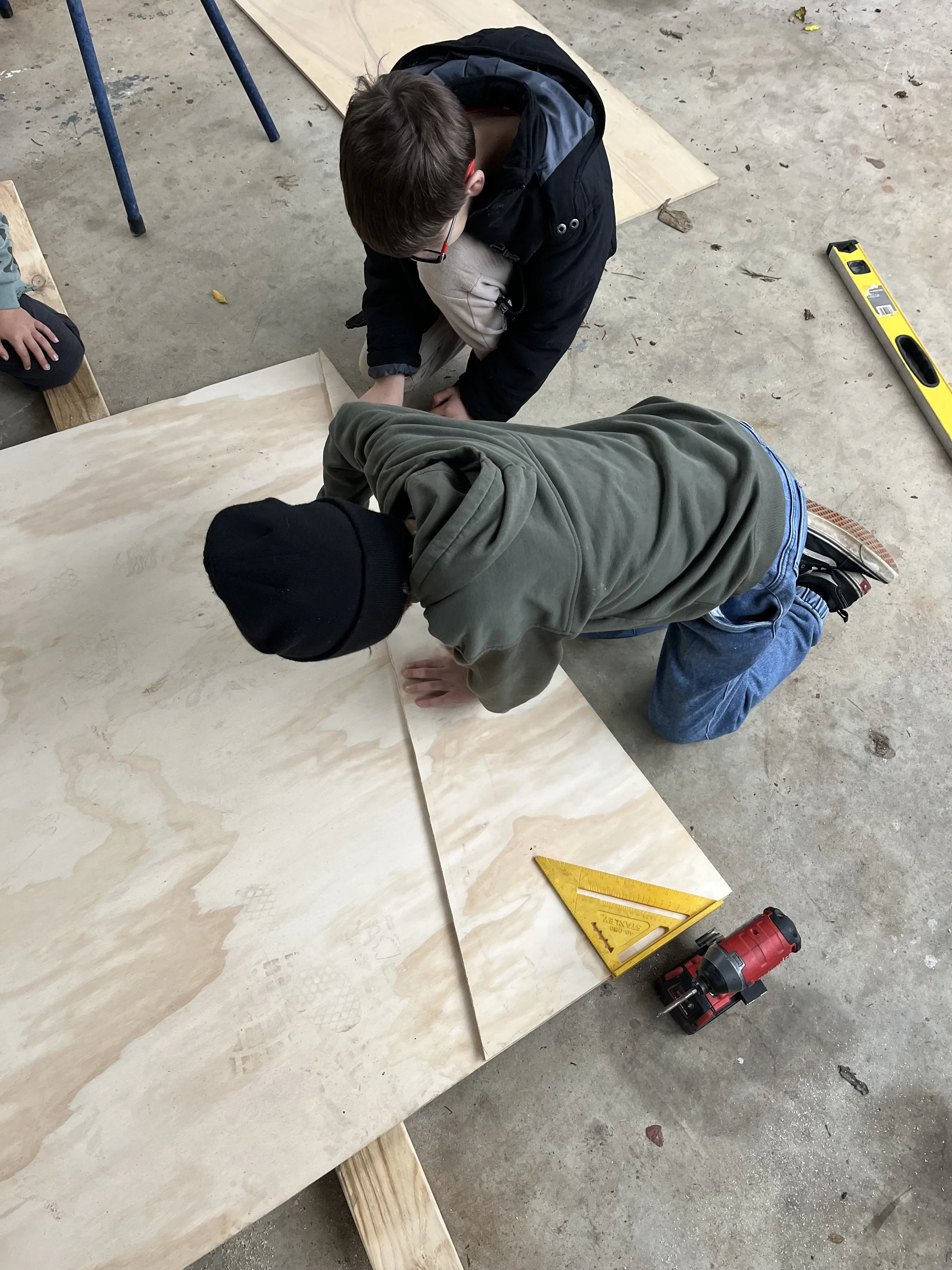 Building a bike ramp: learning through real life projects