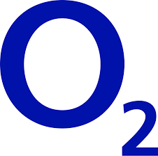 Blue letter 'O' with a smaller blue '2' below and to the right, representing chemical symbol for oxygen.