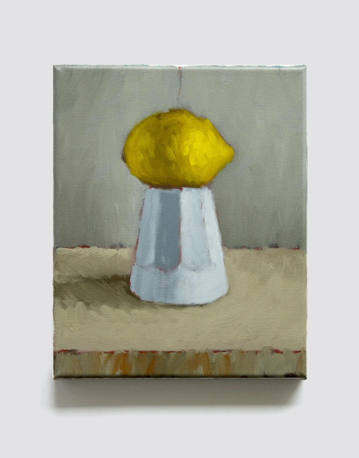 Lemon, 2017. Oil on canvas. 20 x 25cm. Private collection.