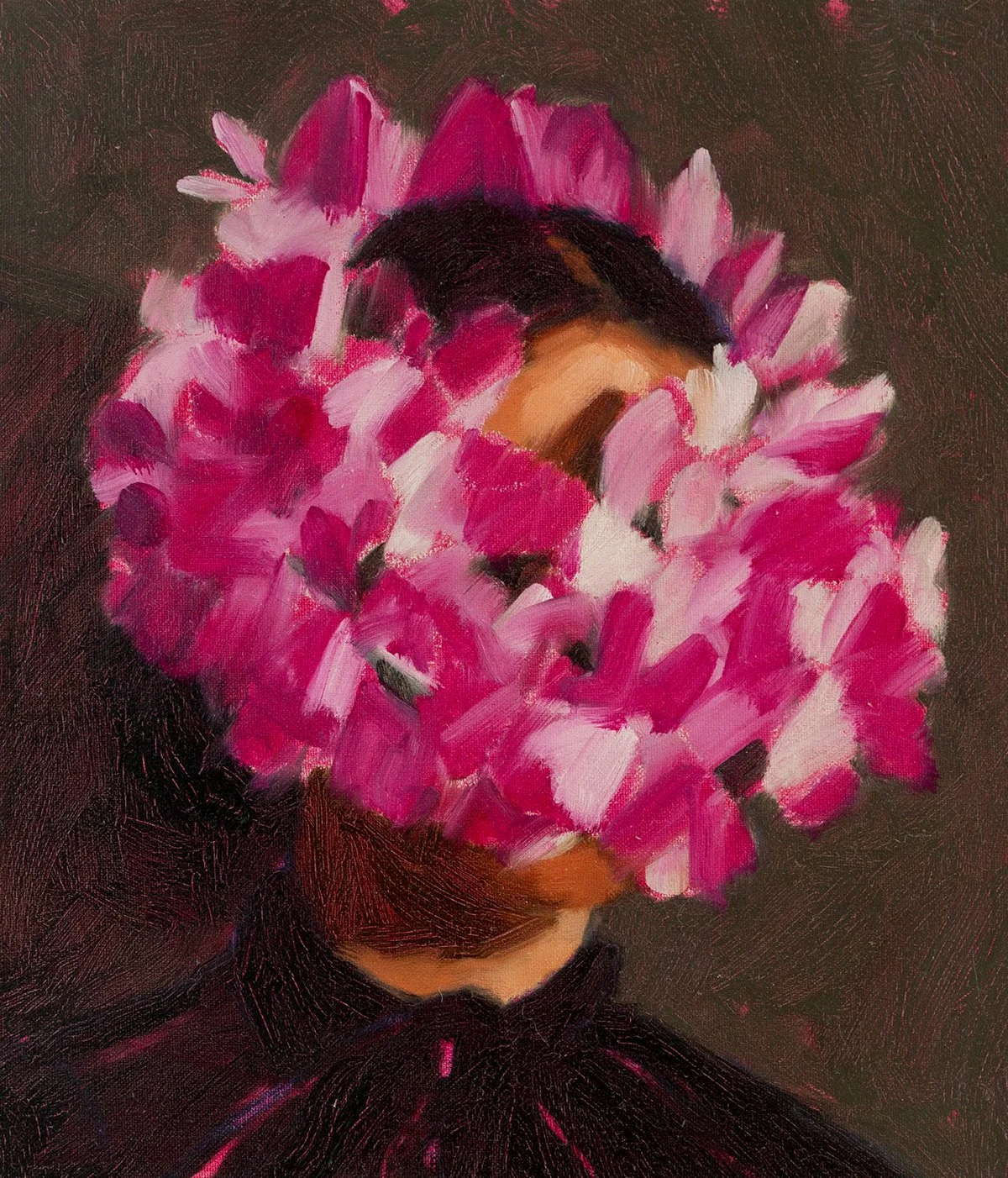 Descendant, 2024. Oil on canvas. 25 x 30cm. Private collection.