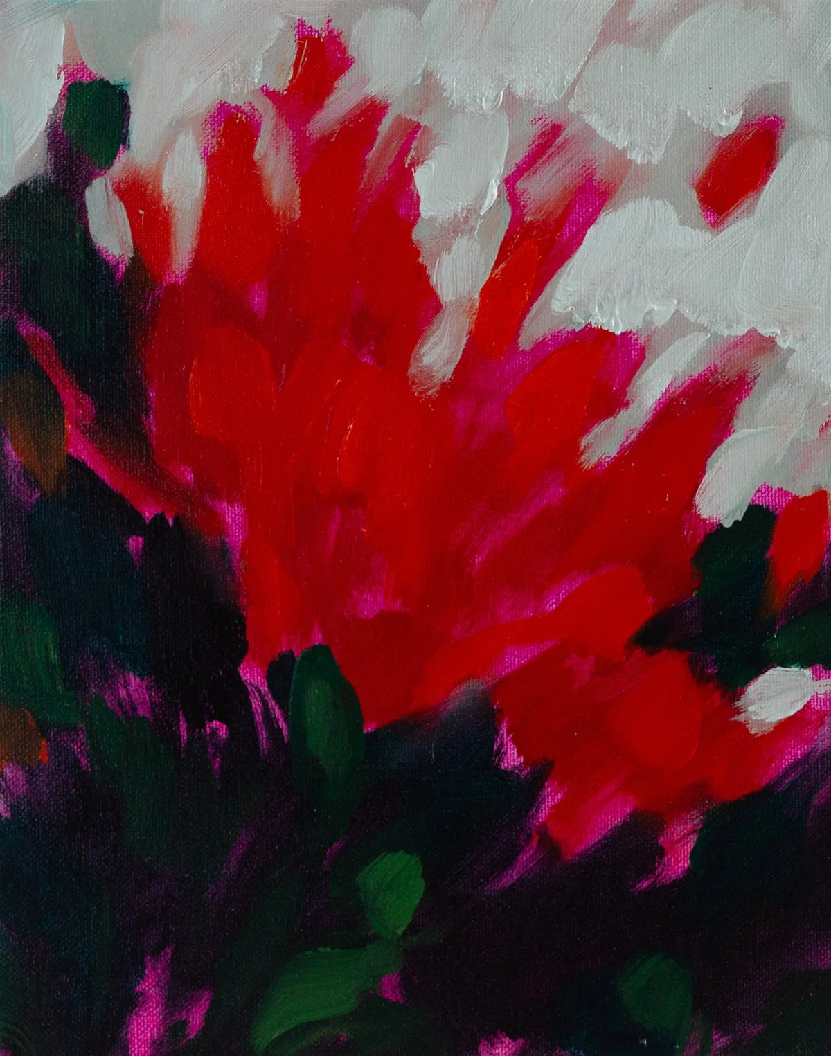 Bloom, 2026. Oil on canvas. 20 x 25cm.