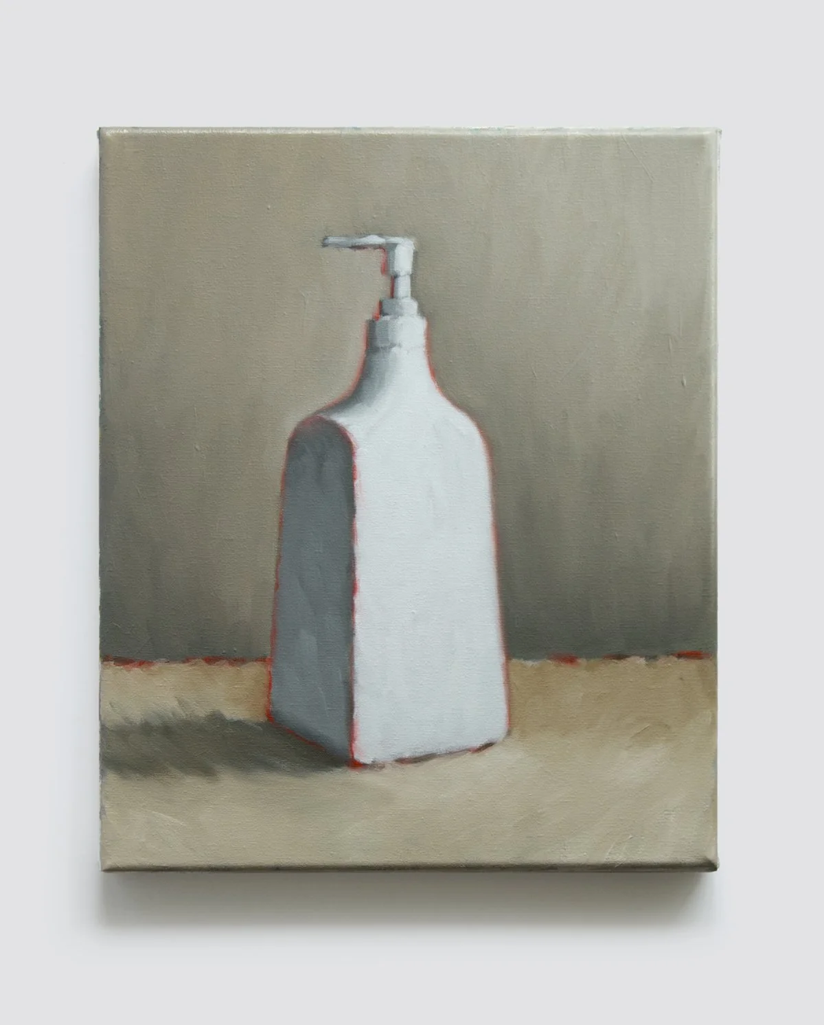 Soap, 2017. Oil on canvas. 25 x 30cm. Private collection.