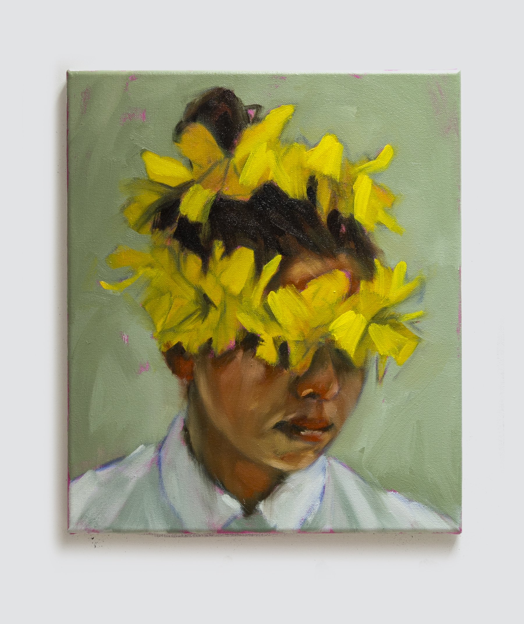 Descendant, 2021. Oil on canvas. 25 x 30cm. Private collection.