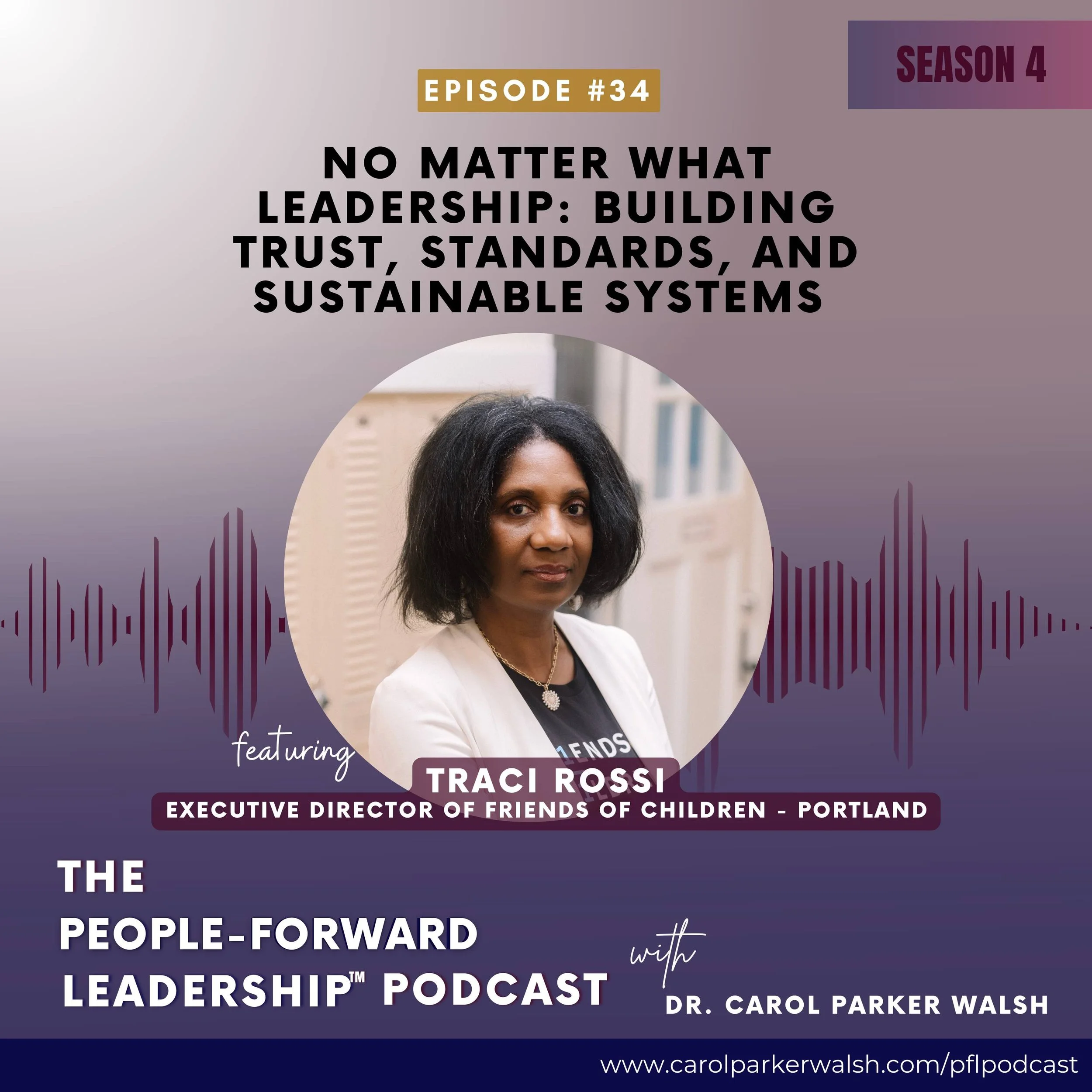The People-Forward Leadership Podcast with Carol Parker Walsh