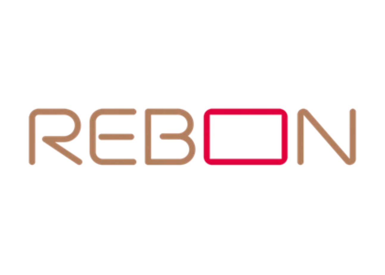 Reboot logo with stylized letters, including a red square replacing the 'O'.