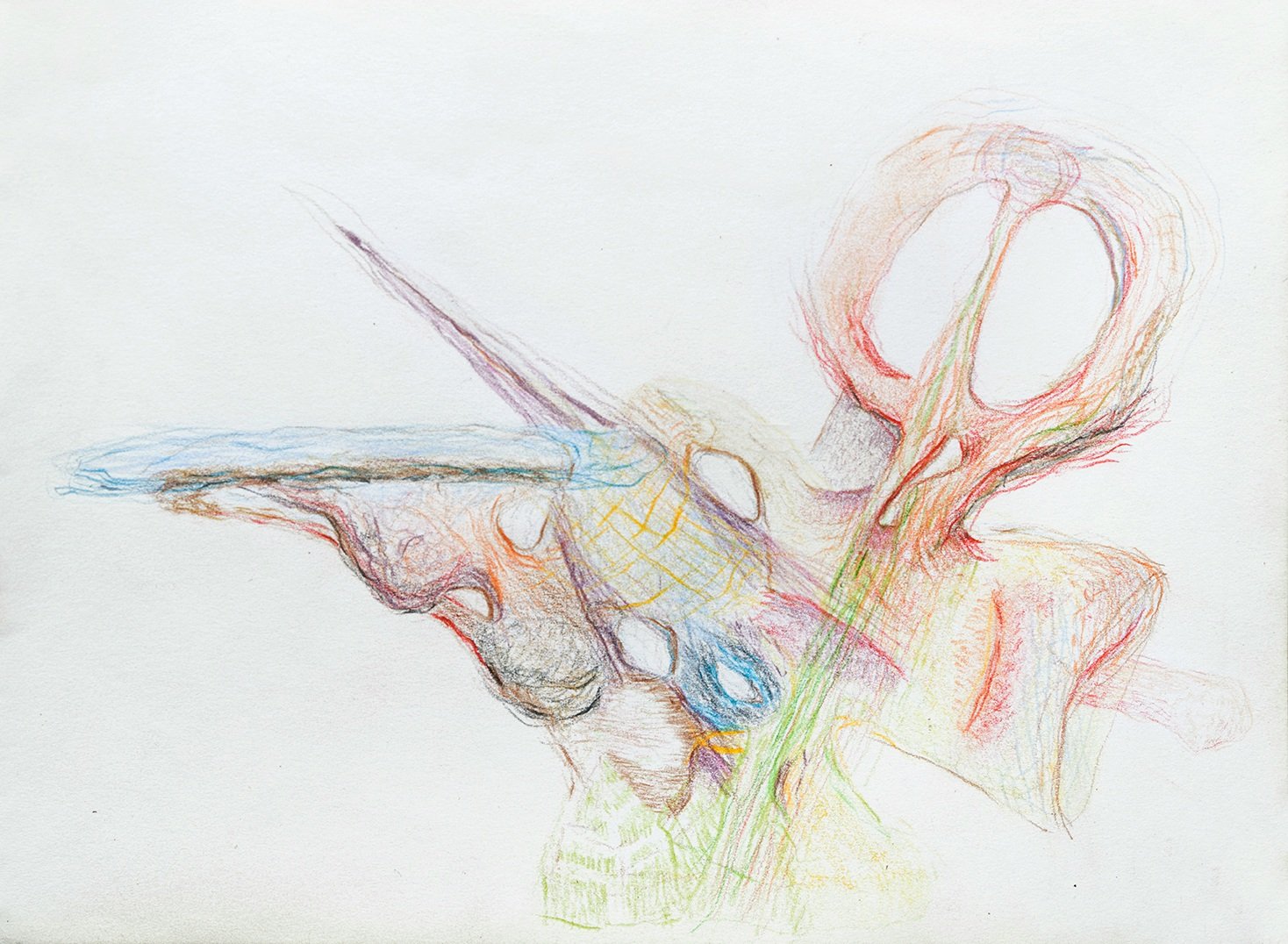 Dessin de croquis - Vaisseau I - CEMI (artiste)