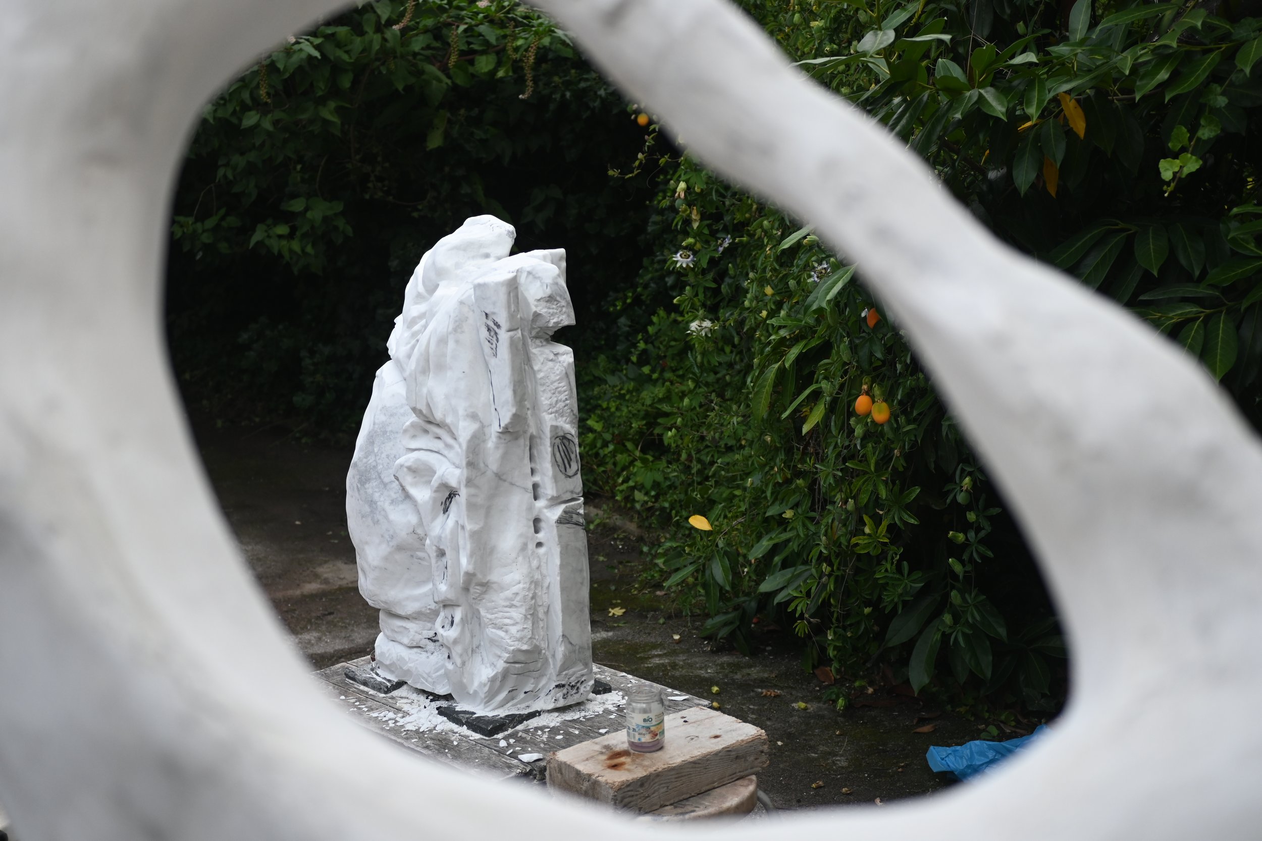 Sculpture - Marbre - taille directe - CEMI (artiste) 