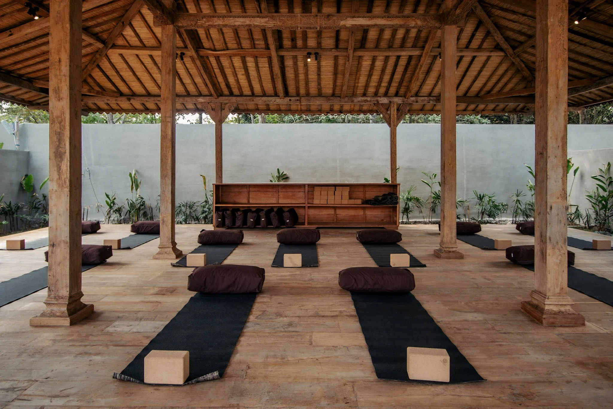Open-air Movement Shala at Kalm Lembongan