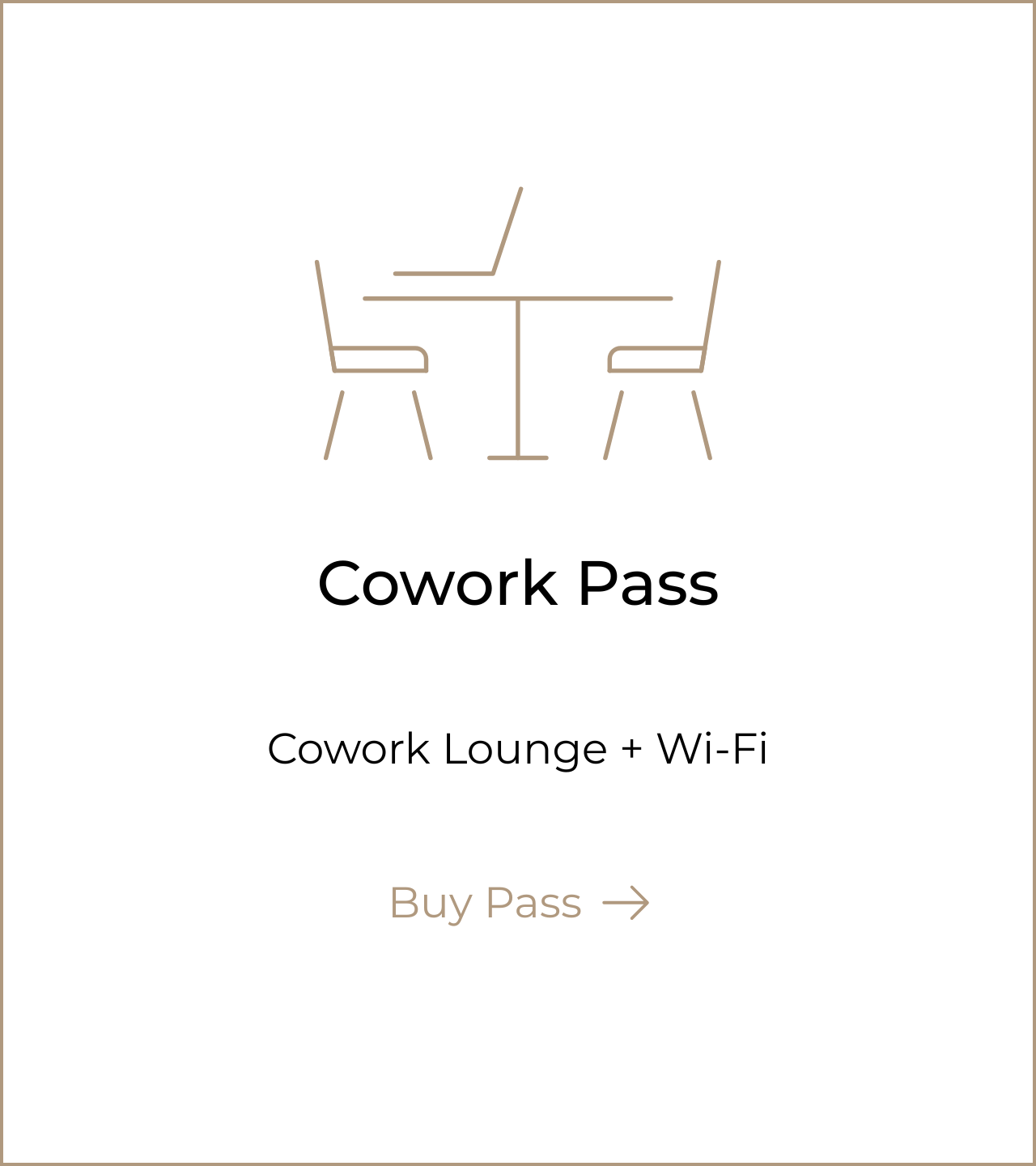 Kalm Cowork Pass for Cowork Lounge and Wi-Fi access
