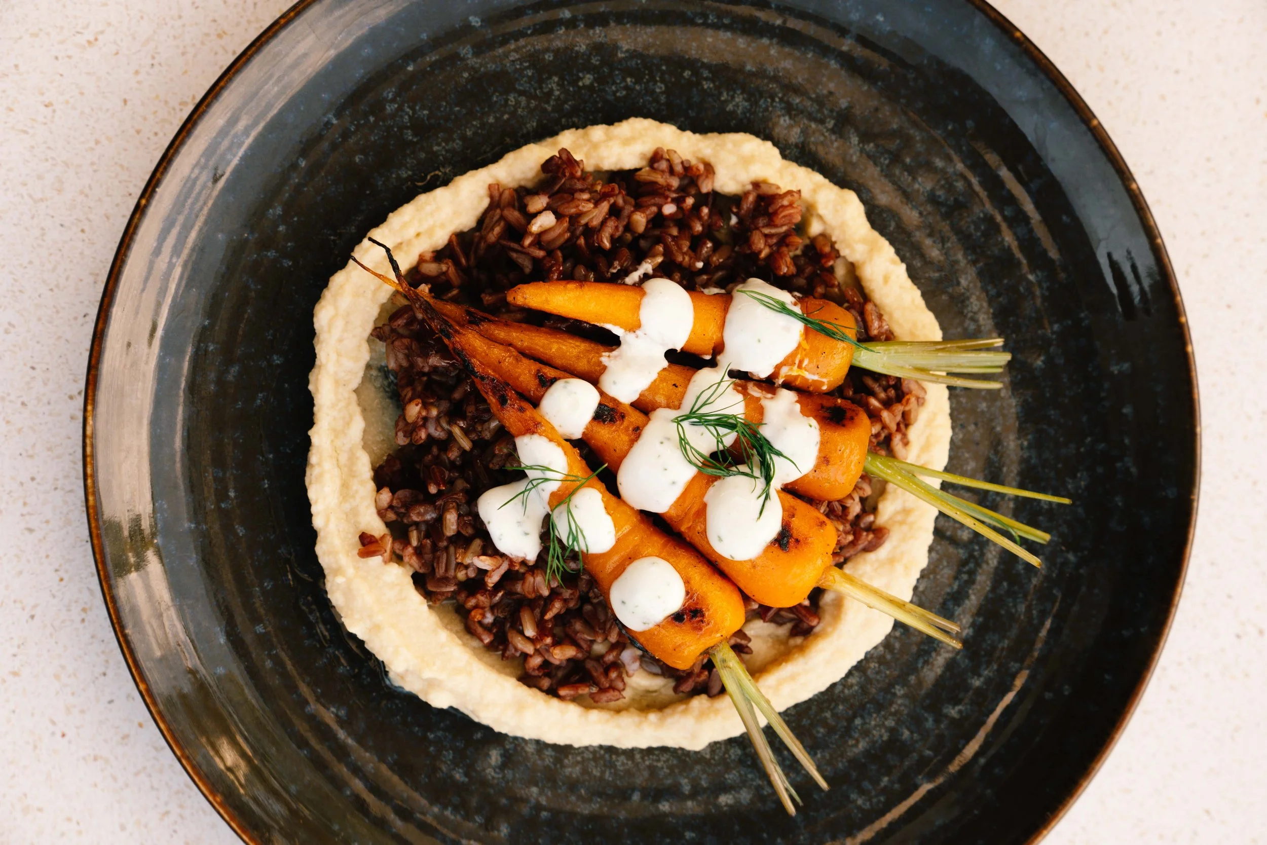 Fresh seasonal dish at Kalm Kitchen