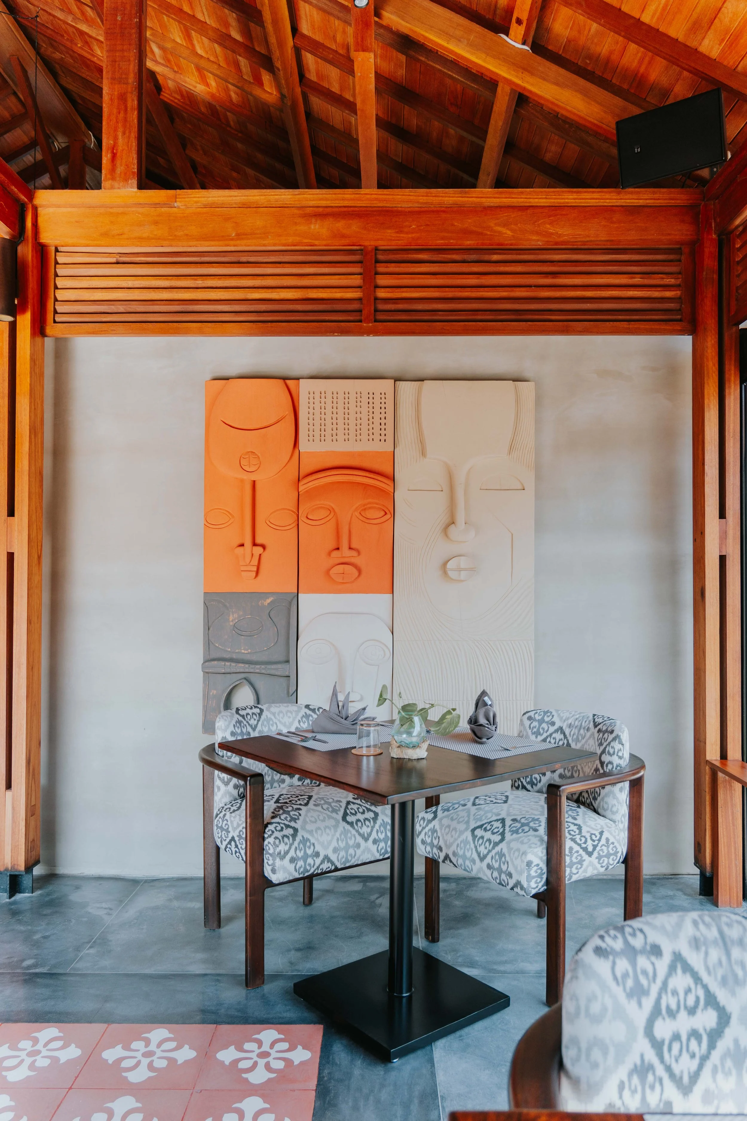 Interior dining area at Kalm Kitchen