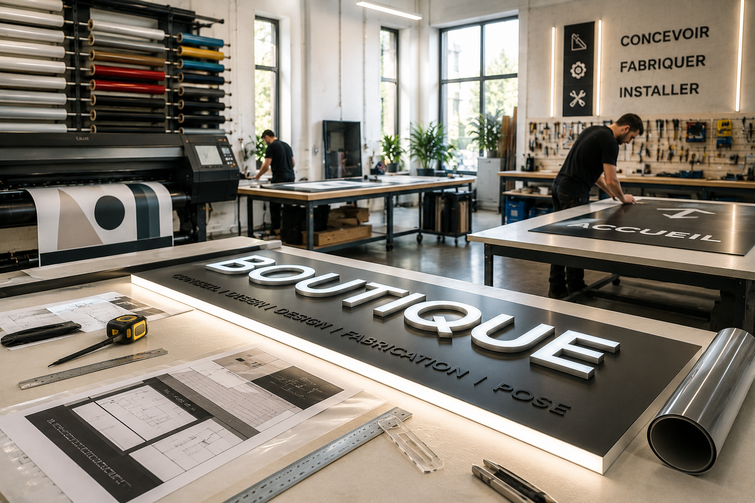 Production des outils de communication