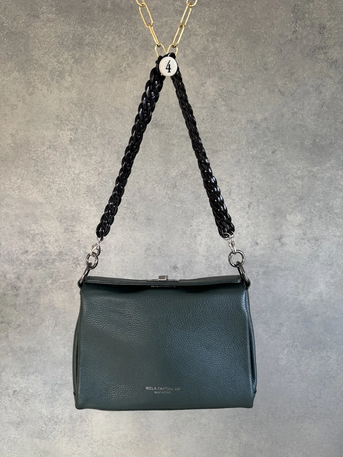 VIOLA CASTELLANI Italian Leather Handbag