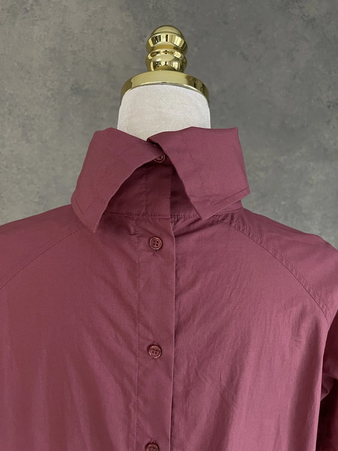 Blanche Blouse turtle neck brick red buttons down bach_1183-1.jpg
