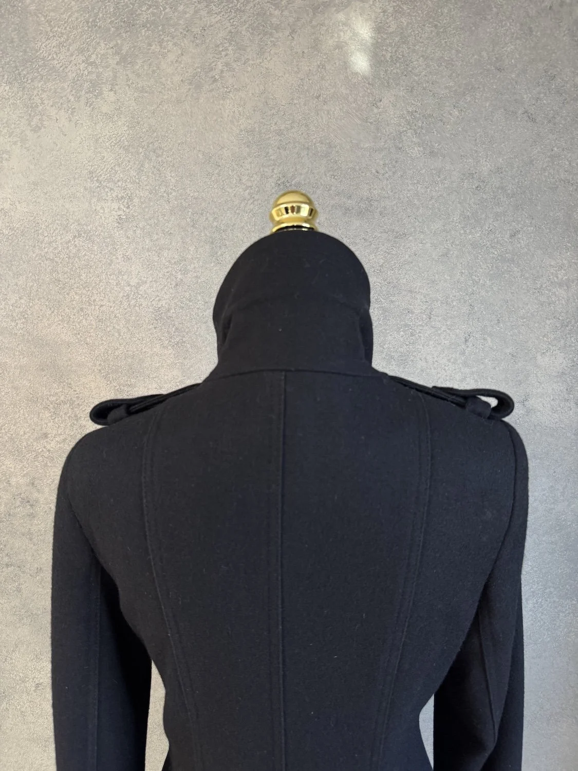 Gestuz black zipper military vibe coat_1493.jpg
