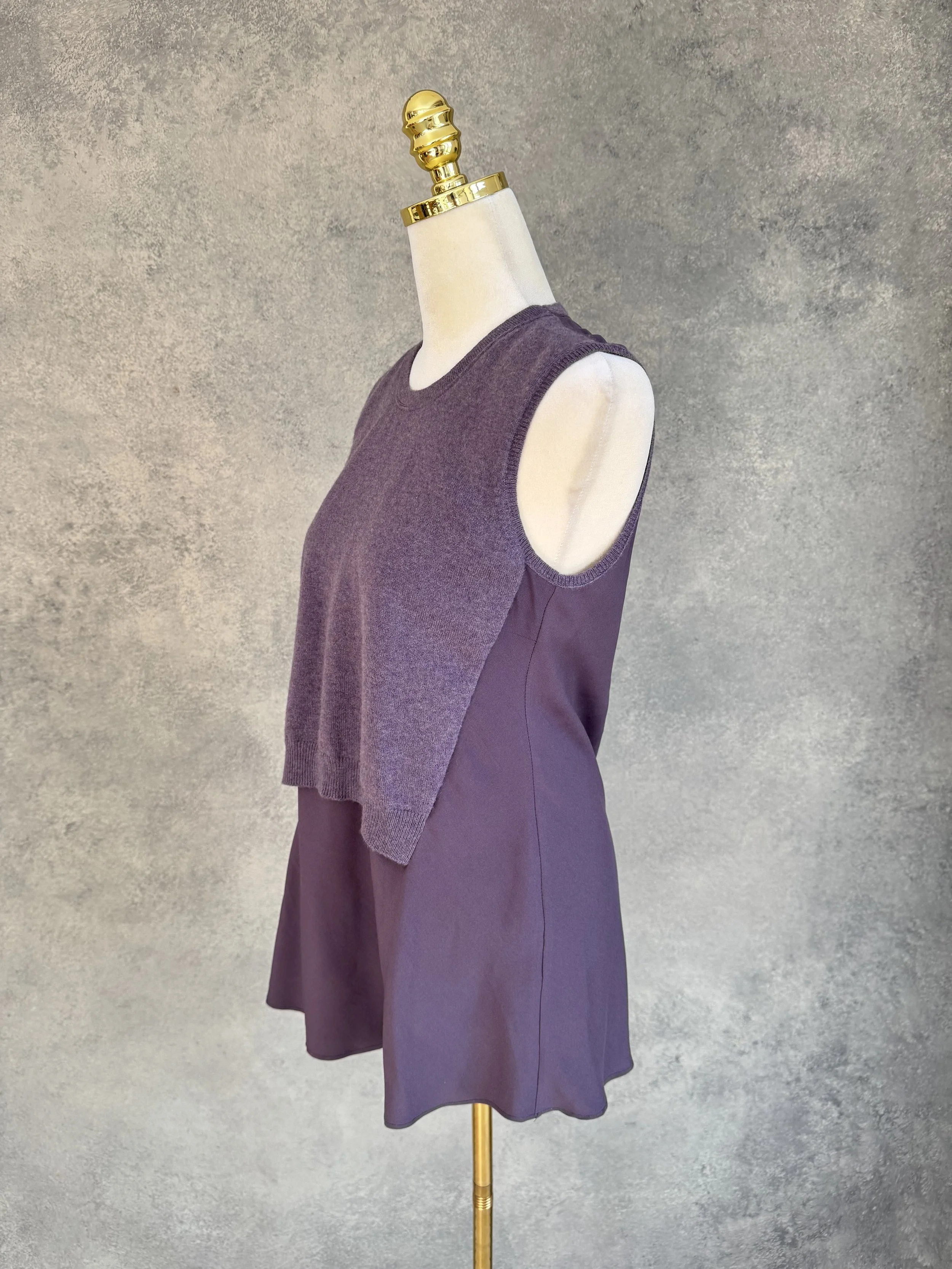 Brunelli Cuccinelli Mauve top SIlk CashmereIMG_9679.jpg
