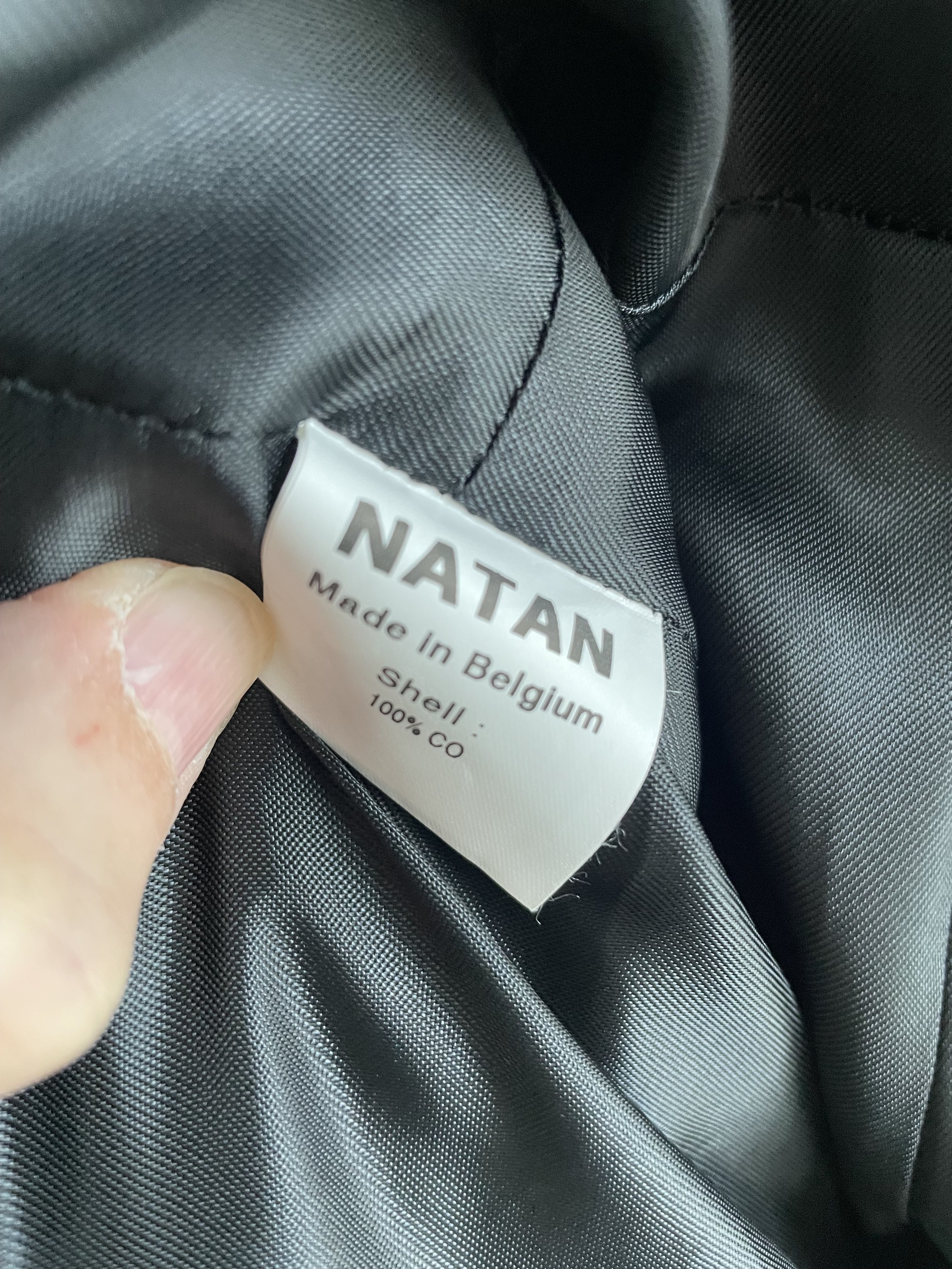 Natan-Sleeveless cotton grey dress beltedIMG_0430.jpg