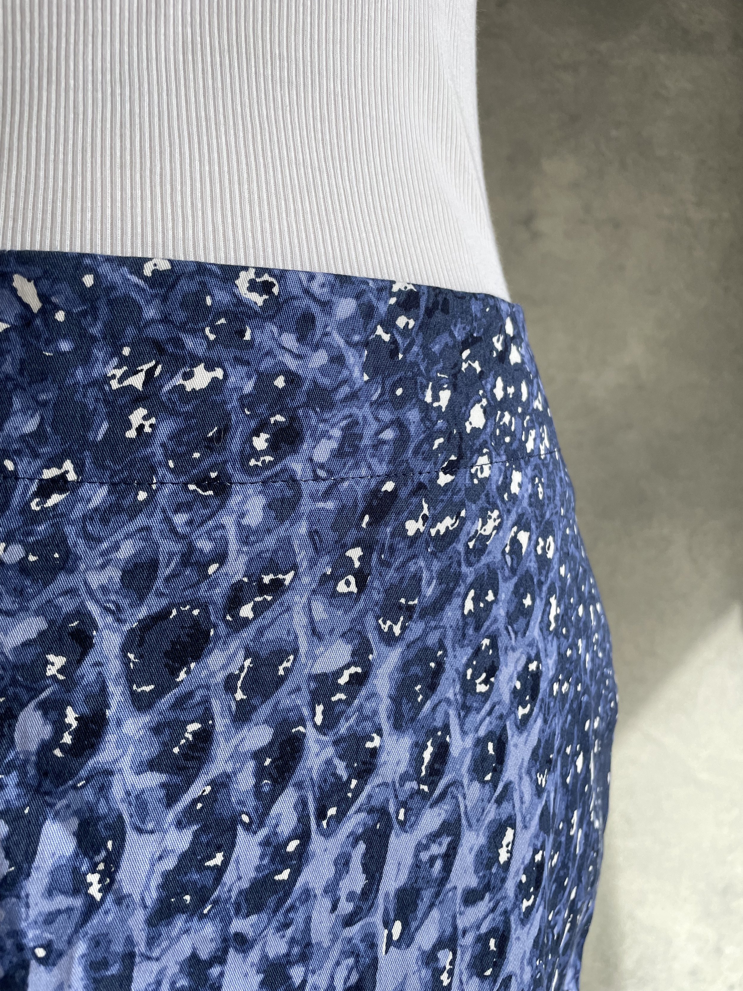 Detailed shot of the fabric texture and quality stitching