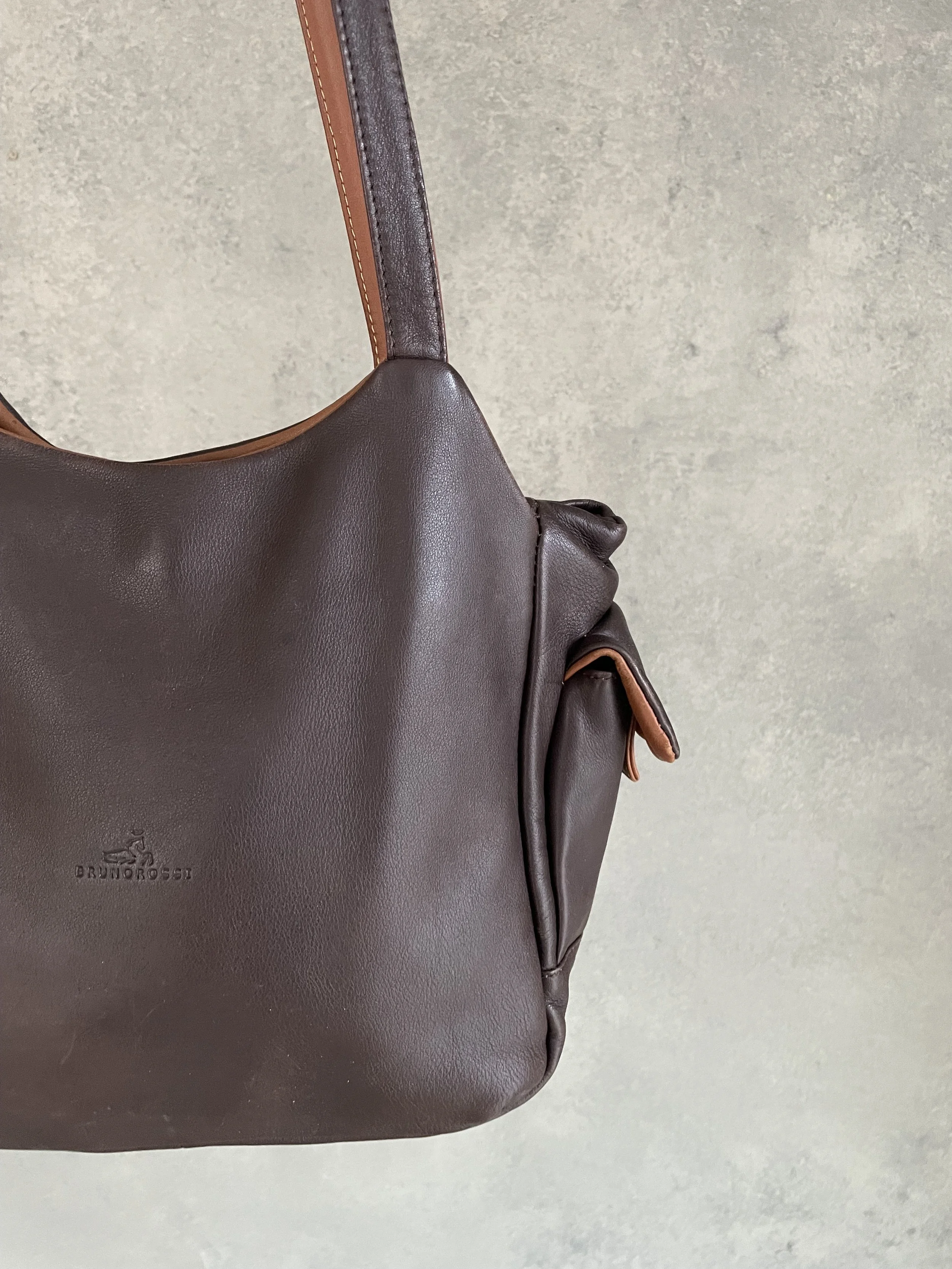 BrunoRossi-two tone shoulder bagIMG_0022.jpg