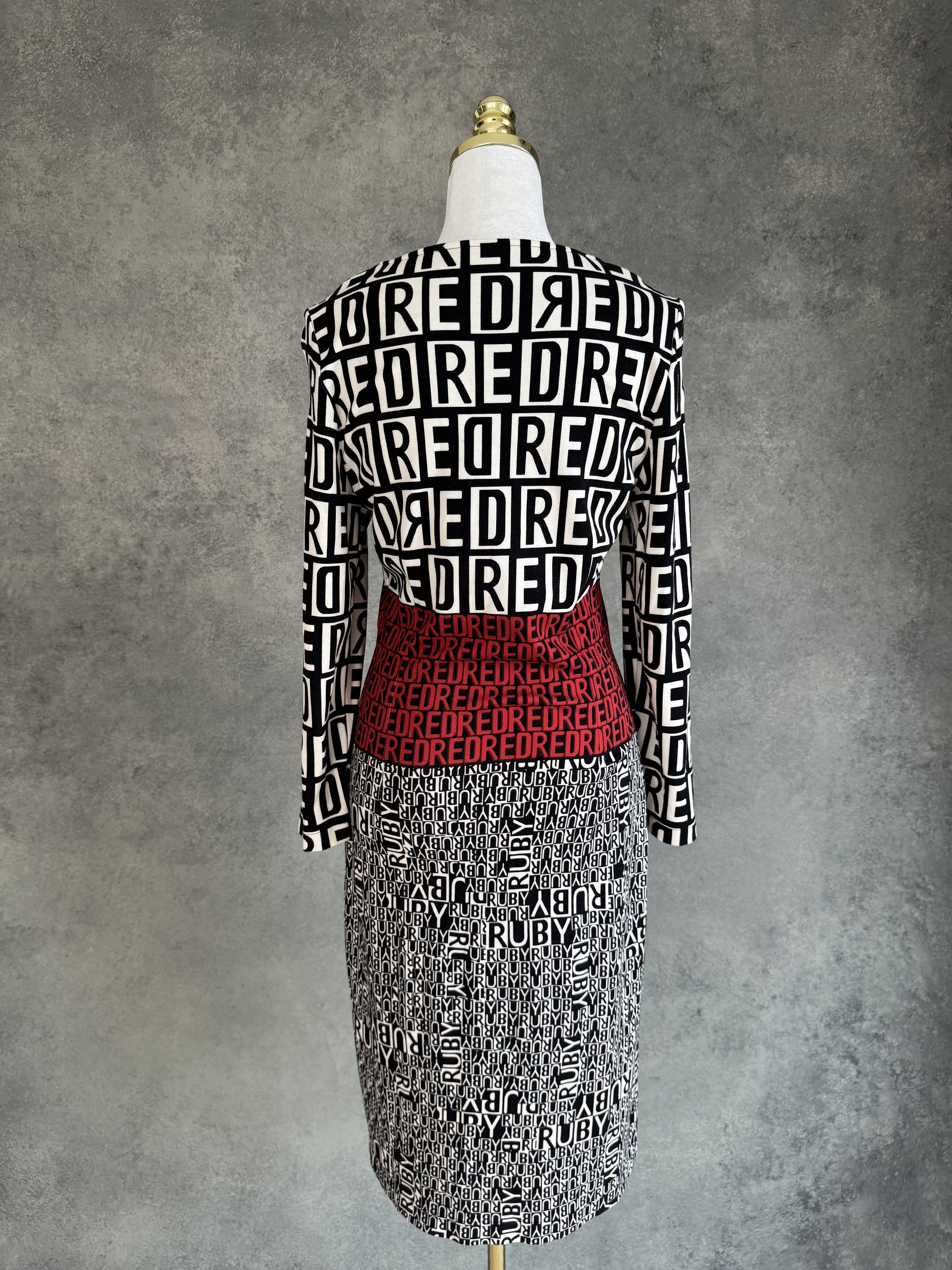 Caroline Biss Kleid, Rückansicht