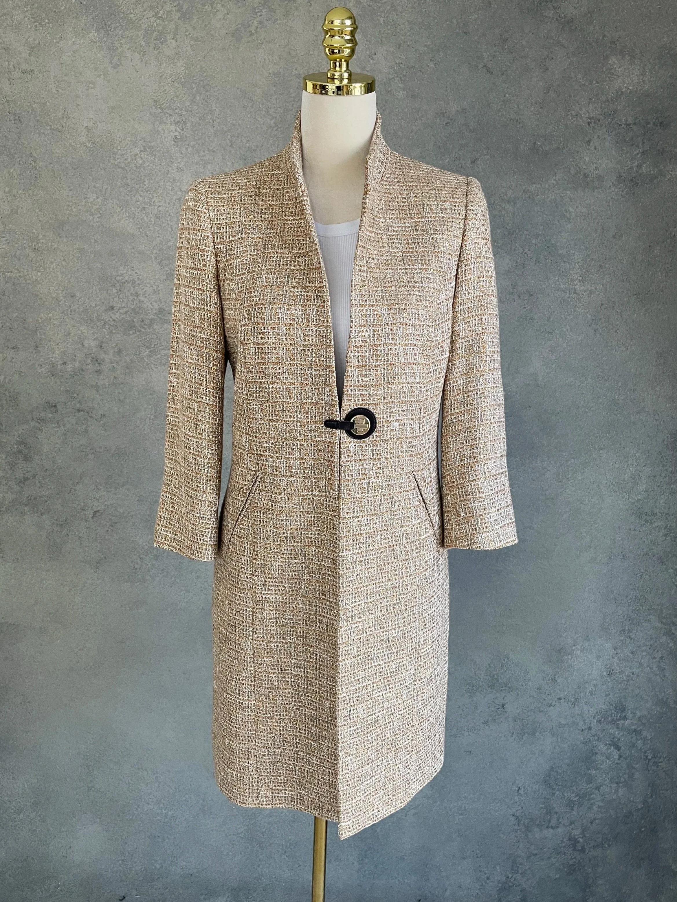 SCAPA Golden Tweed Coat