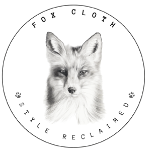 Logo featuring a fox with the text 'Fox Cloth Style Reclaimed' in a circular layout.