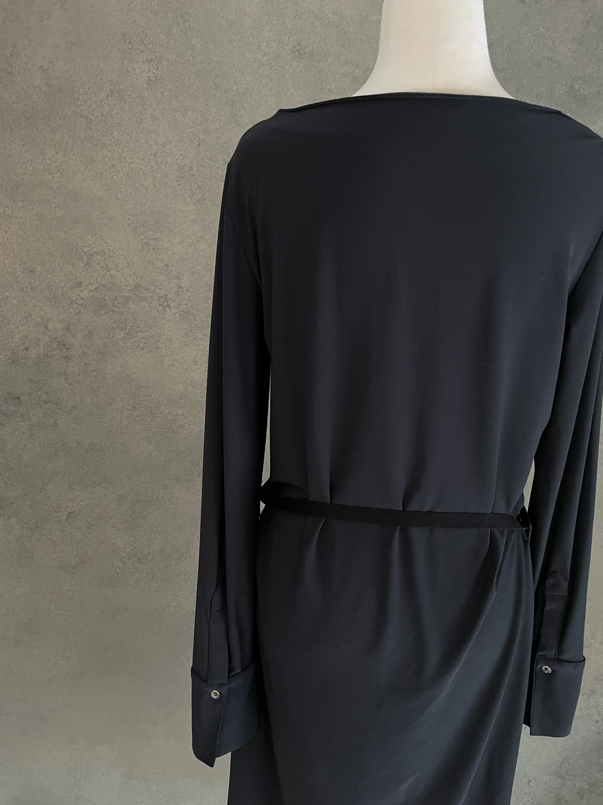 Rue Blanche dress navy blue belted_0892.jpg