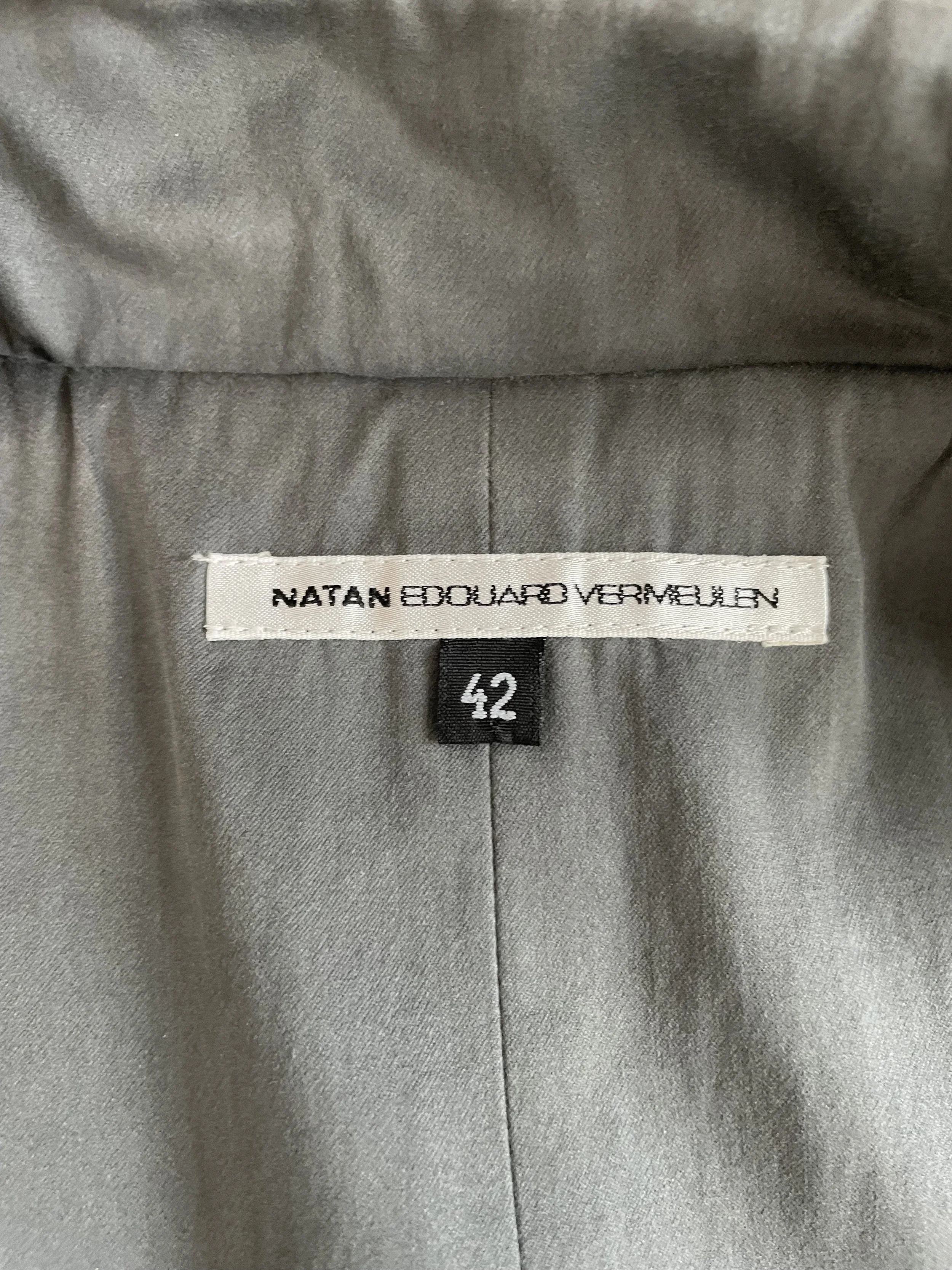Natan Edouard Vermeulen brand label, size 42 tag
