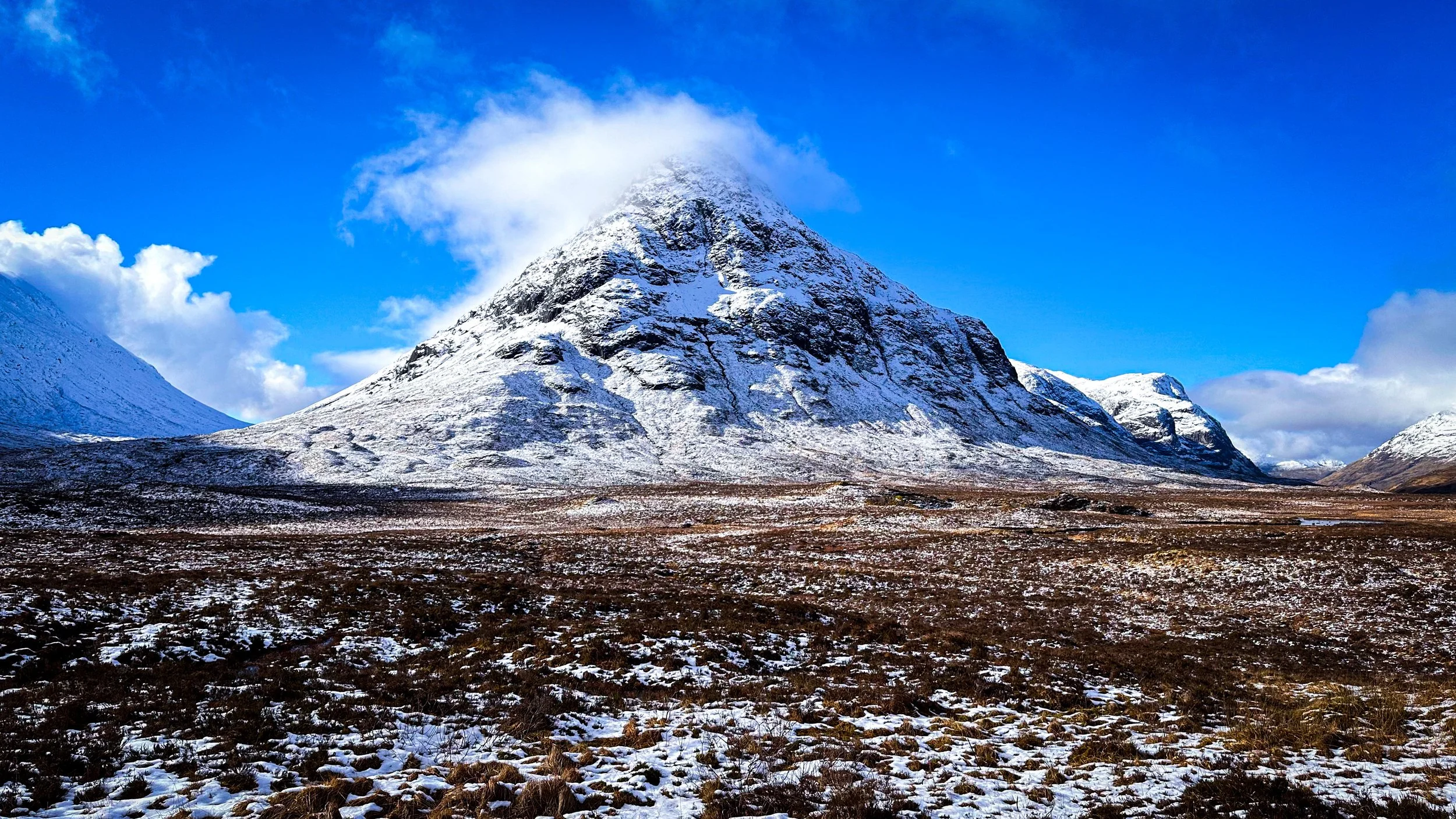 White peaks