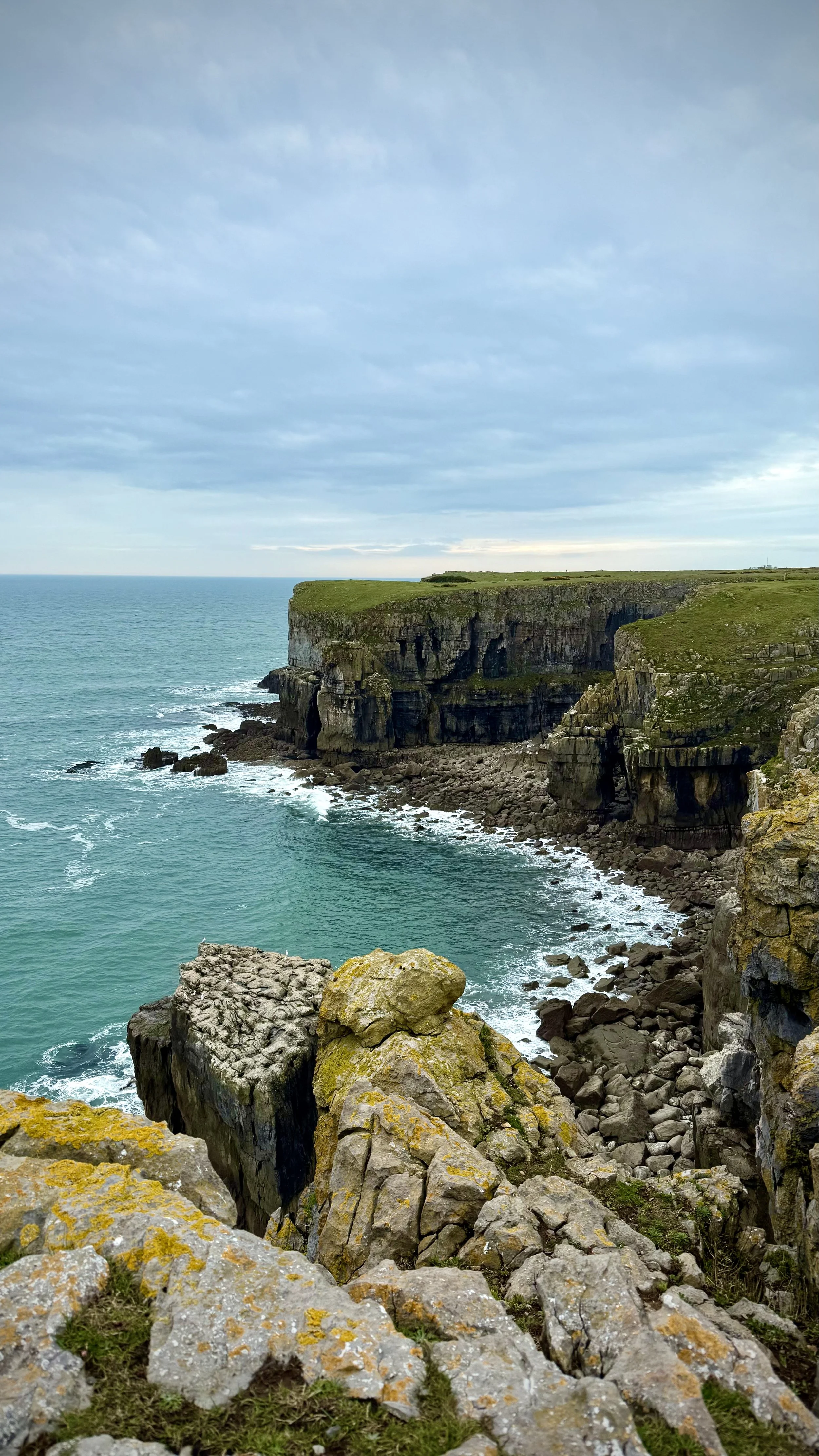Cliff jumping