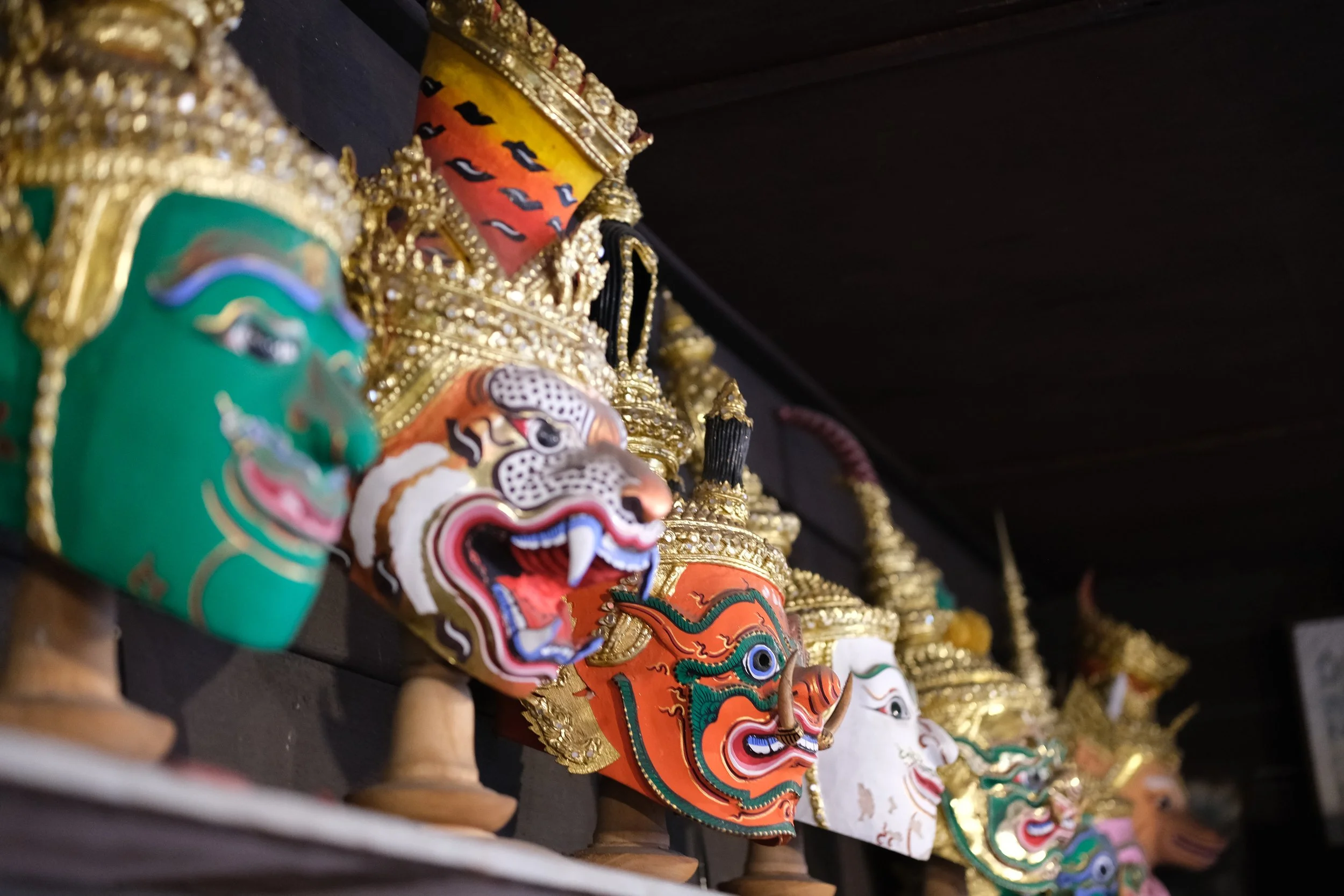 The many masks we wear each day.