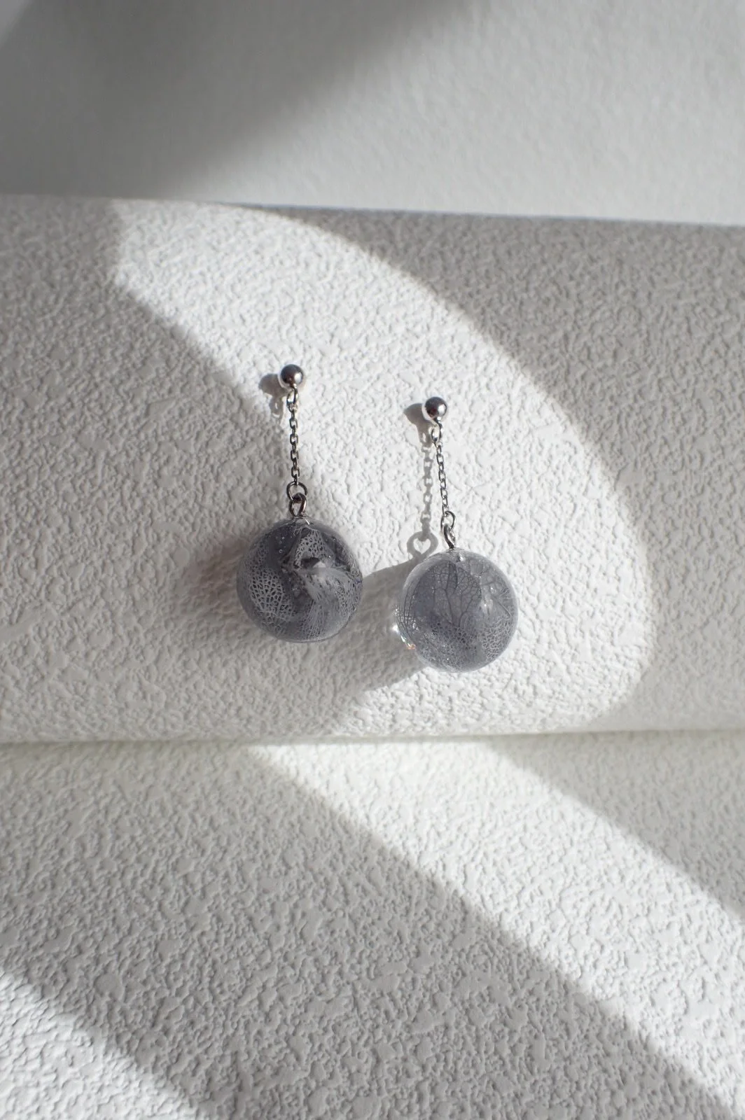 Golden Morrison Sphere Earrings