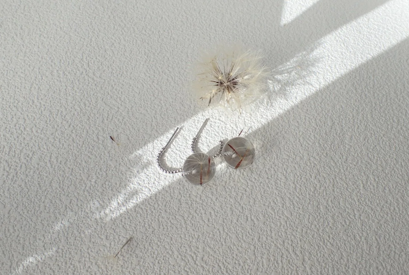 Twisted Sphere Studs — Dandelion