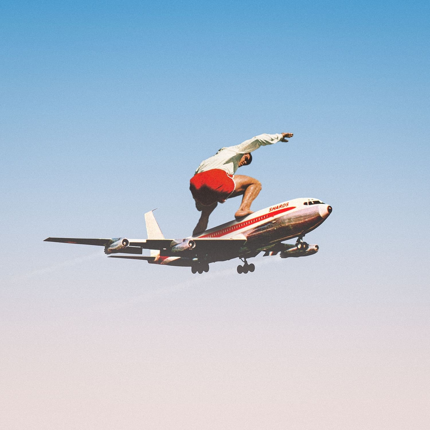 Frequent Flyer – Surreal Collage Art Print