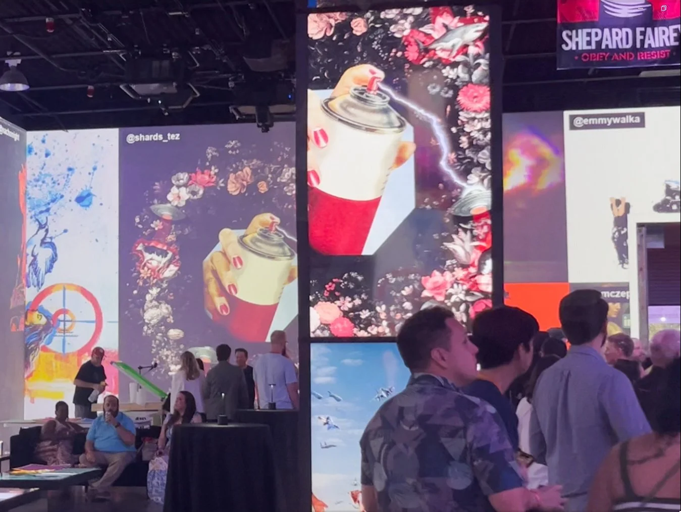 More of the Screens at Beeple Studios