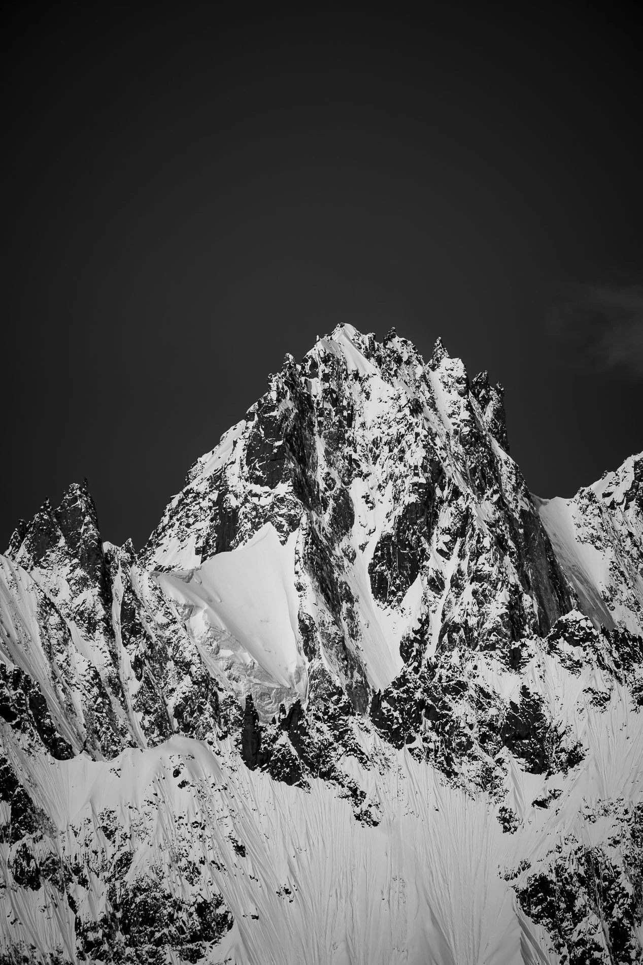 Aiguille Verte 120 × 80 cm