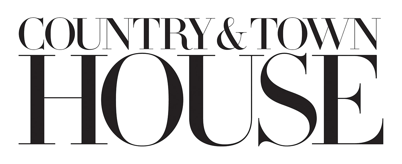 Text reading 'COUNTRY & TOWN HOUSE' in large, bold font